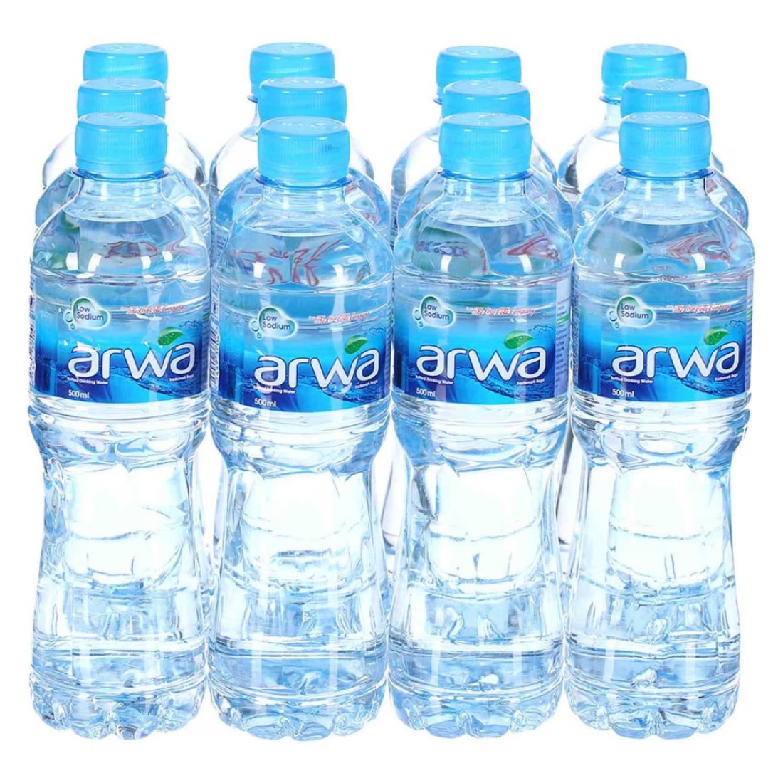 Arwa Low Sodium Bottled Drinking Water 500ml Pack of 12