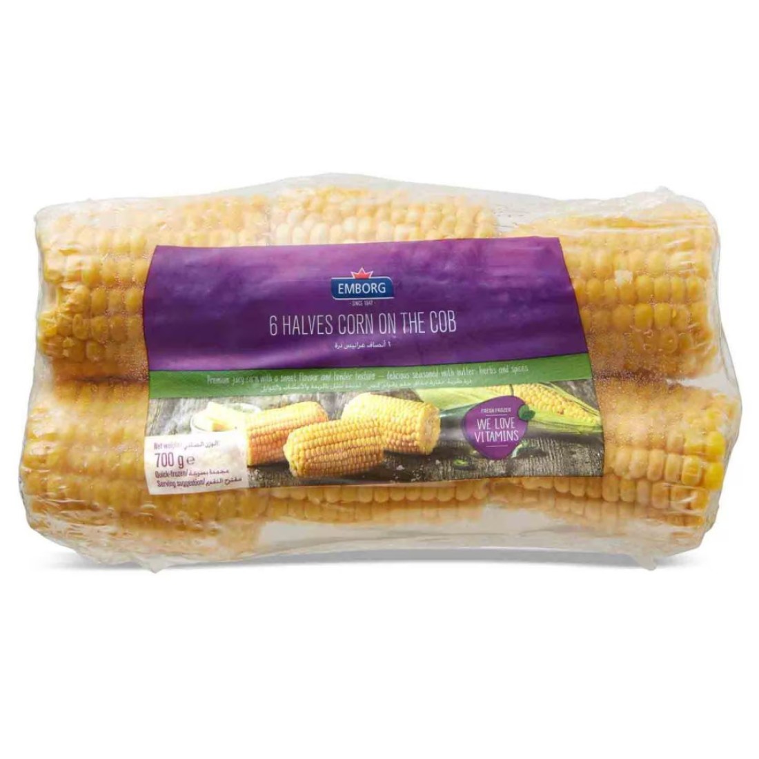 Emborg Corn On The Cob 6 PCS