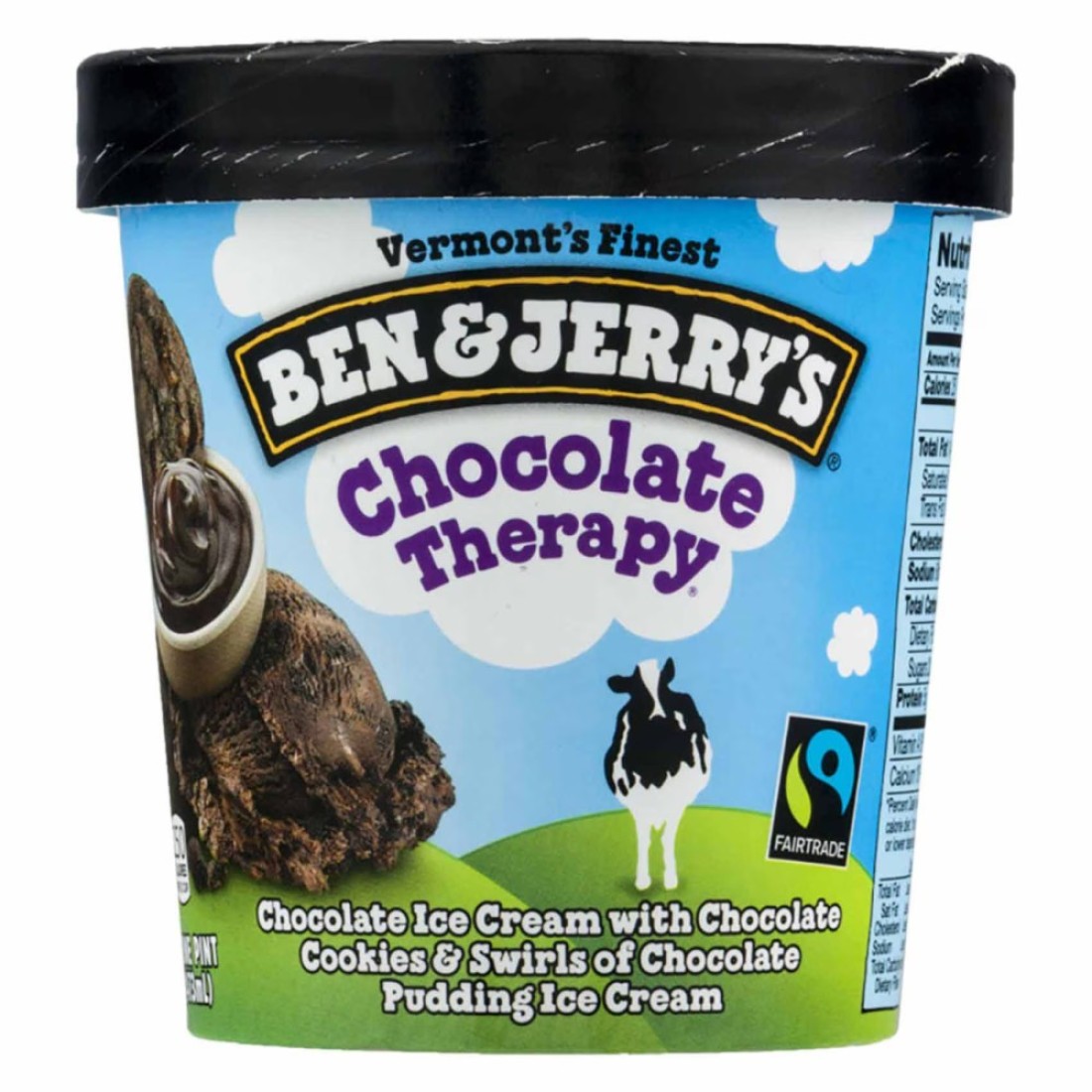 Ben &amp; Jerry&#39;s Chocolate Therapy Ice Cream 473ml