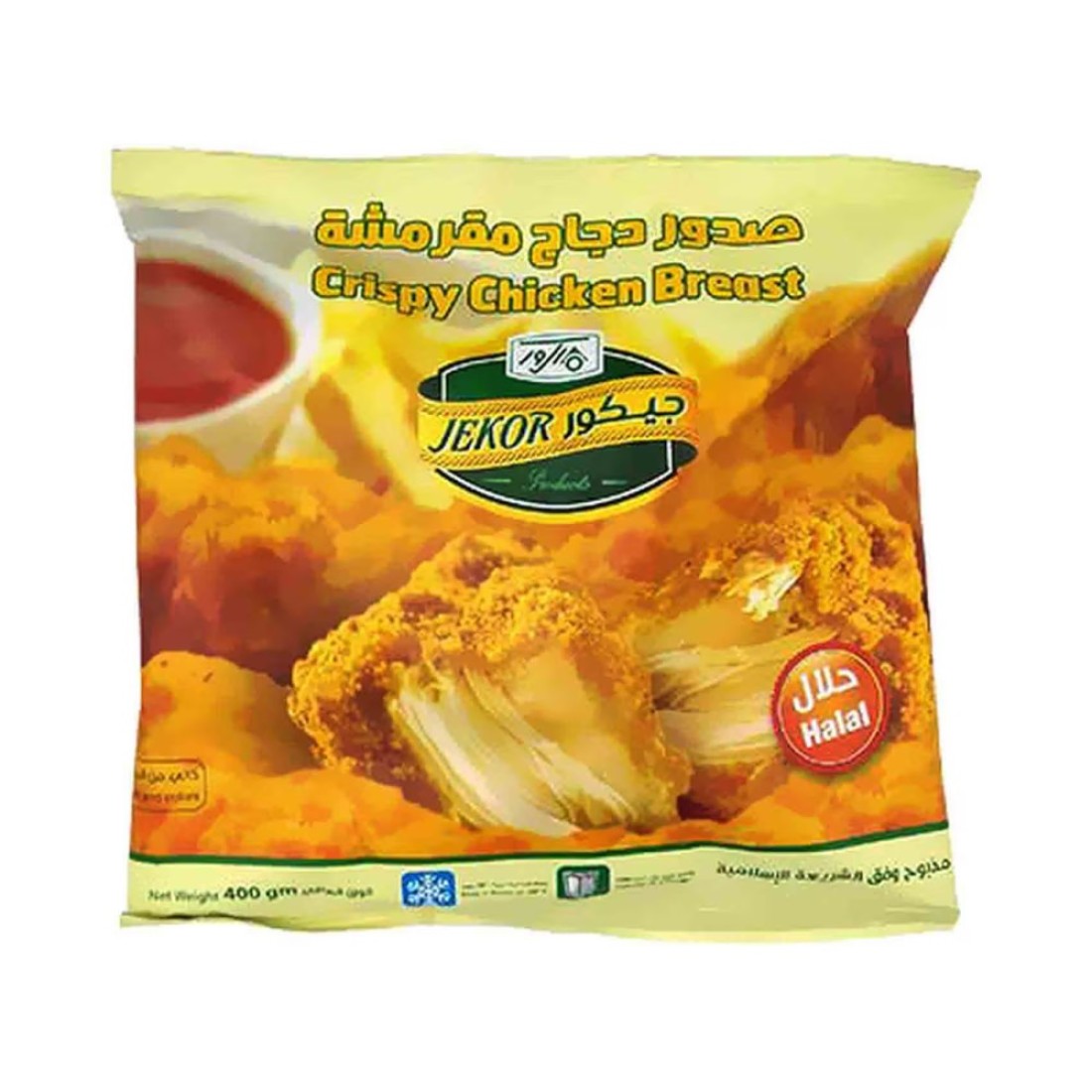 جيكور صدر دجاج مقرمش، 400 غرام