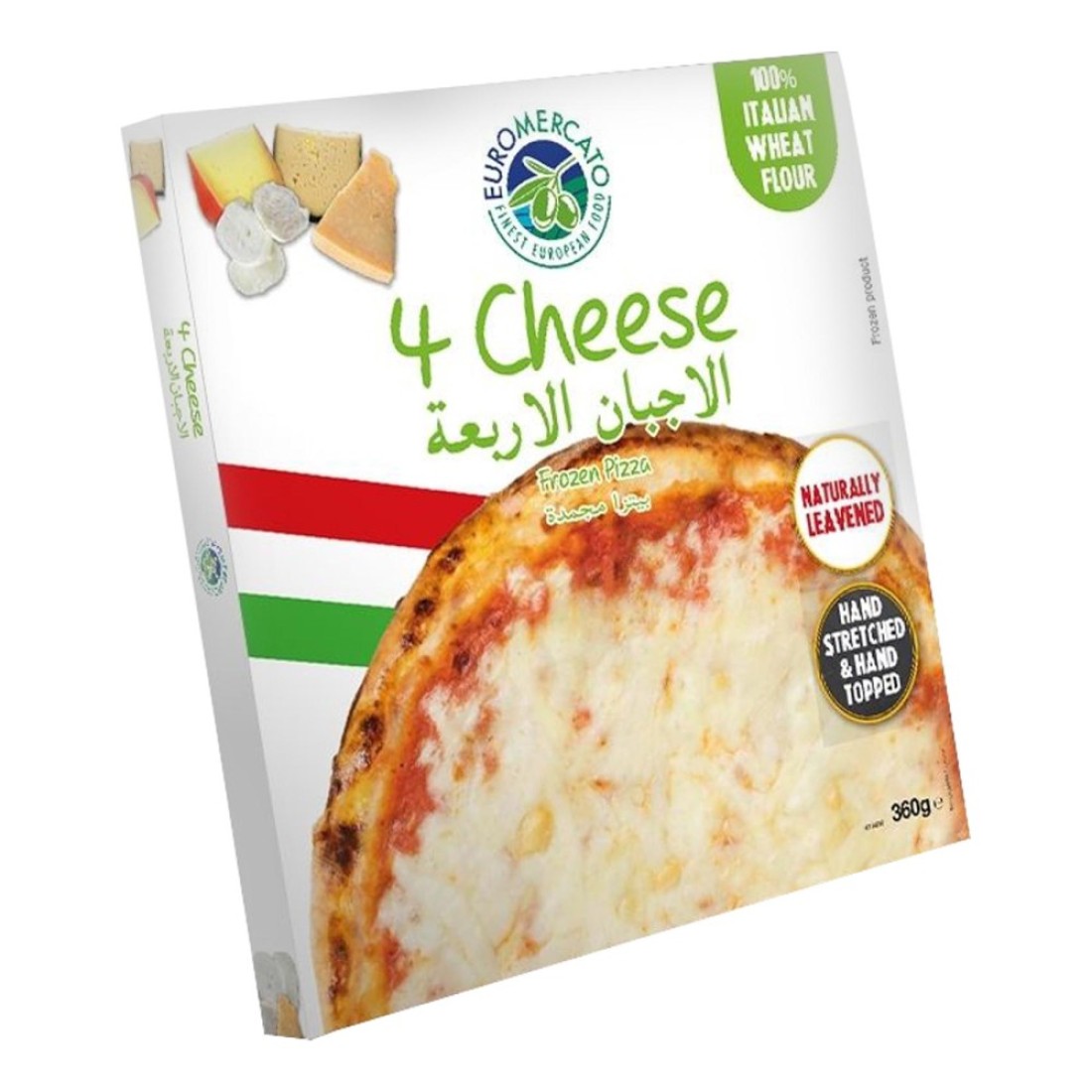 Euromercato 4 Cheese Pizza 360g