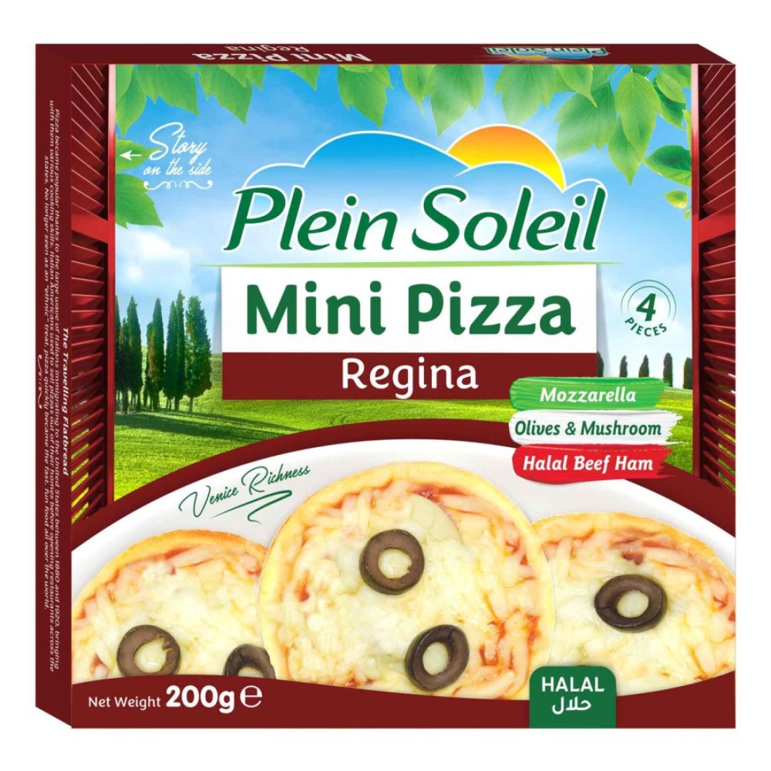 Plein Soleil Mini Pizza Regina 200g