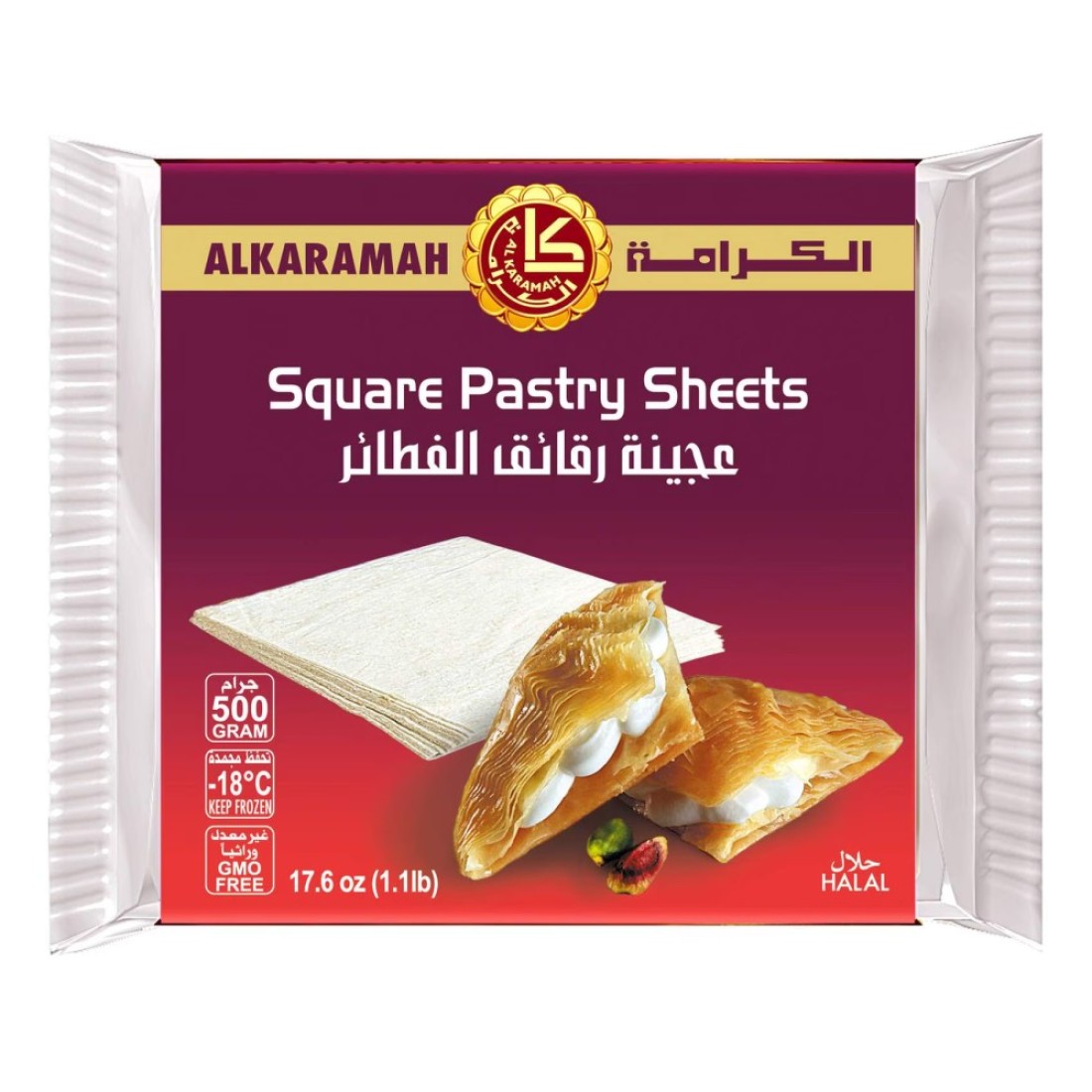 Alkaramah Square Pastry Sheets 500g