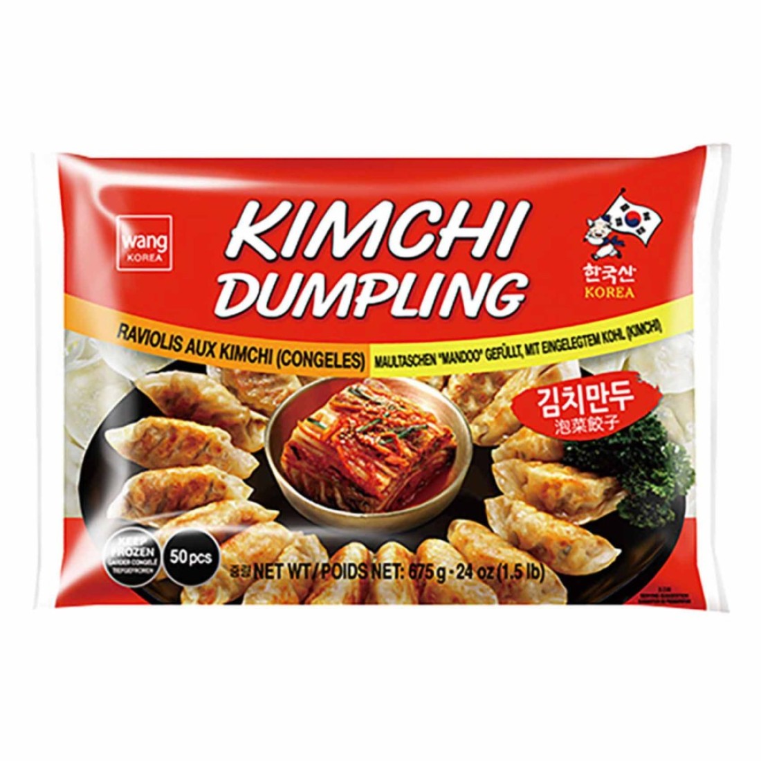 Wang Korea Kimchi Dumpling 675g