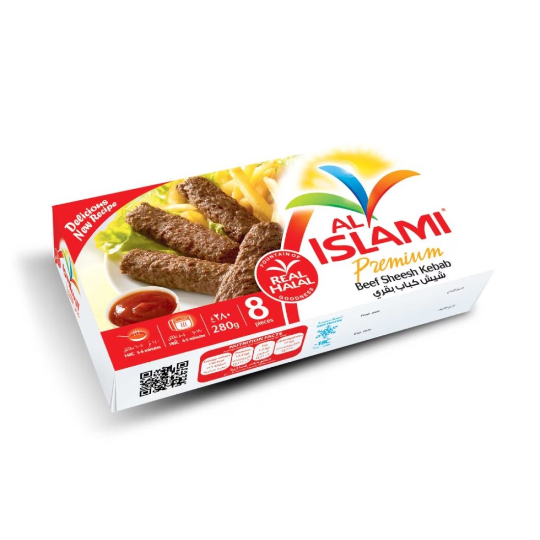 Al Islami Premium Beef Sheesh Kebab 280g