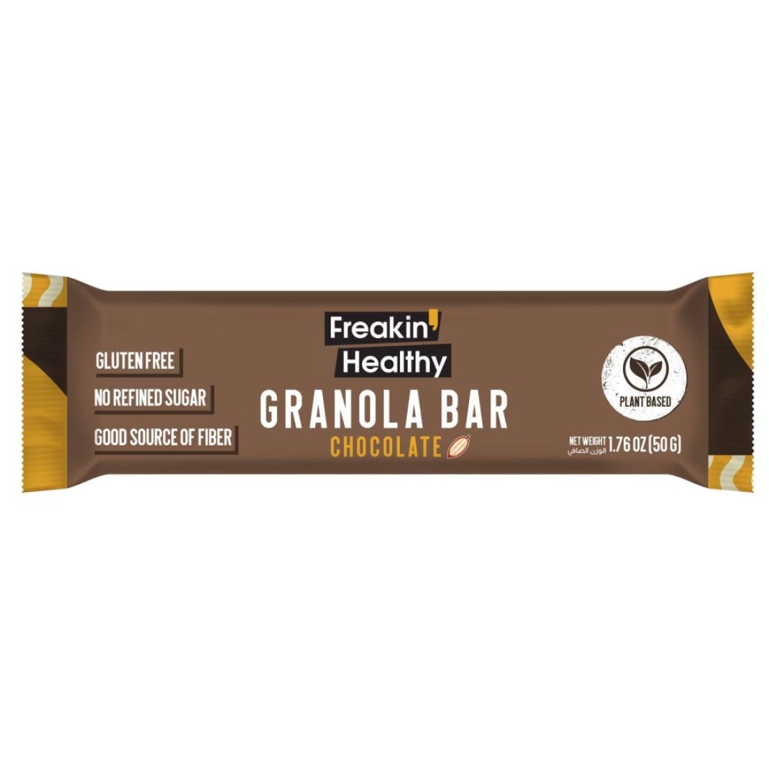 Freakin&#39; Healthy Raw Chocolate Granola Bar, 50g