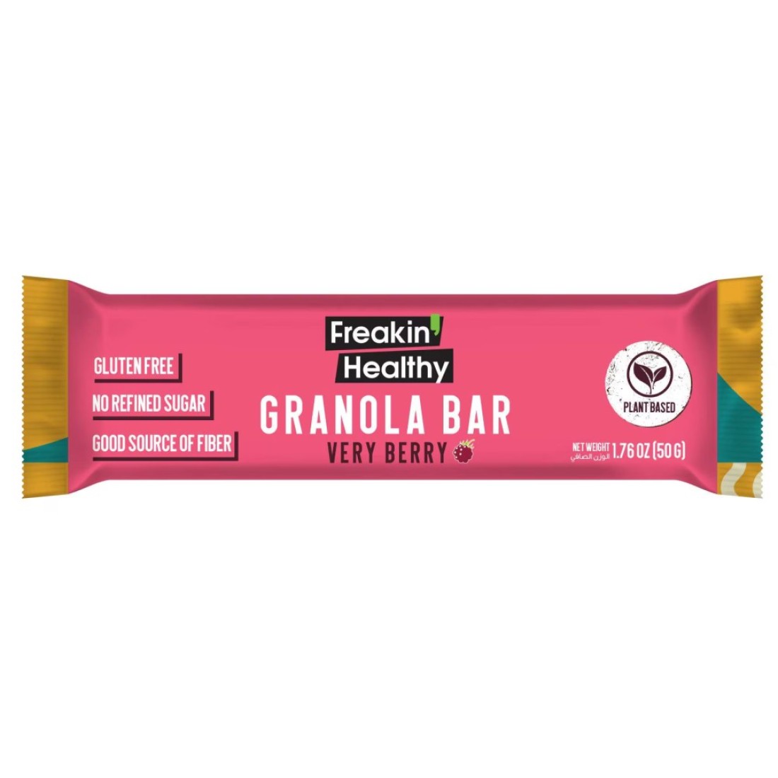 Freakin&#39; Healthy Very Berry Granola Bar, 50g