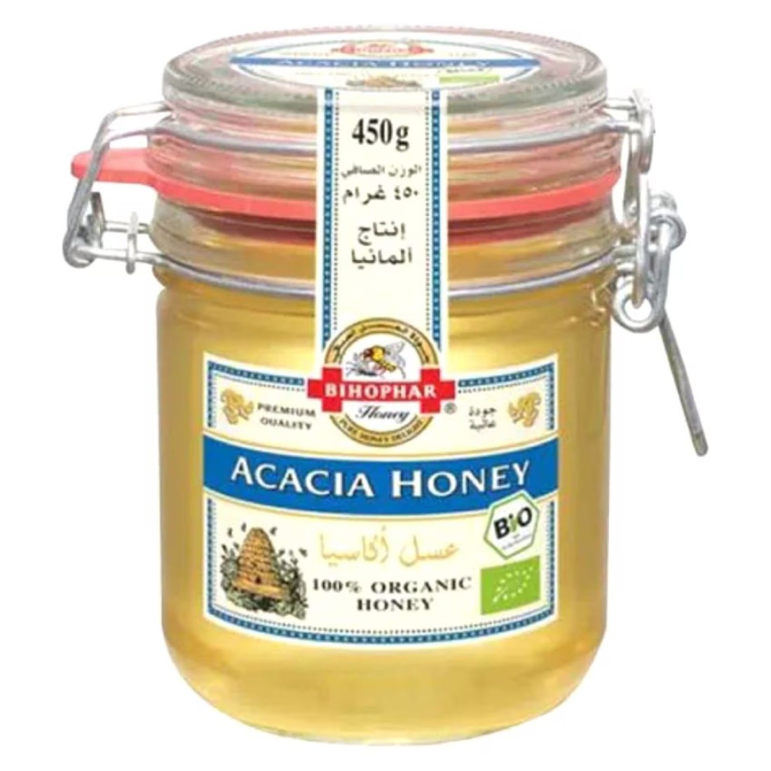 بيهوفار عسل أكاسيا عضوي 450 غرام