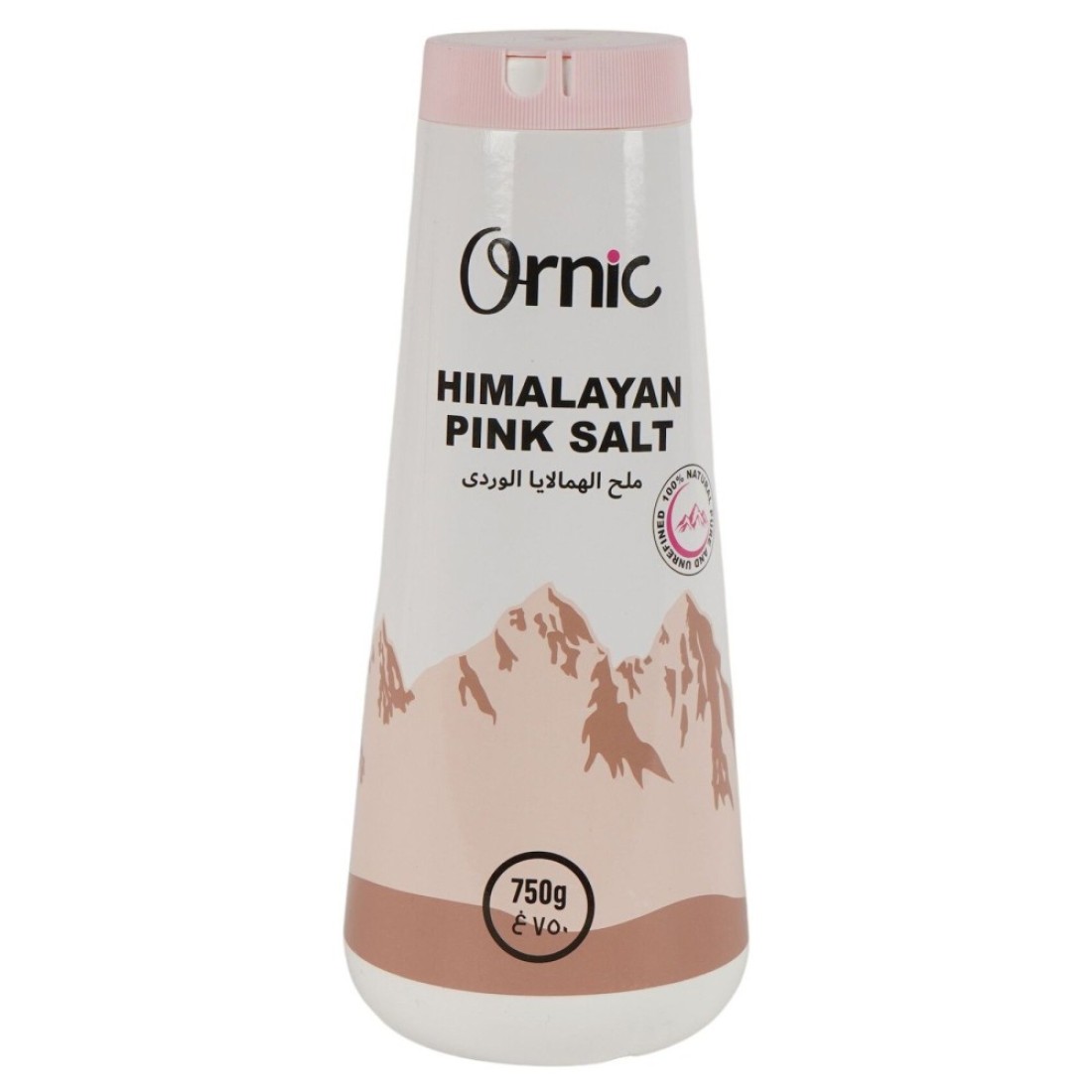 Ornic Himalayan Pink Salt Shaker, 750g