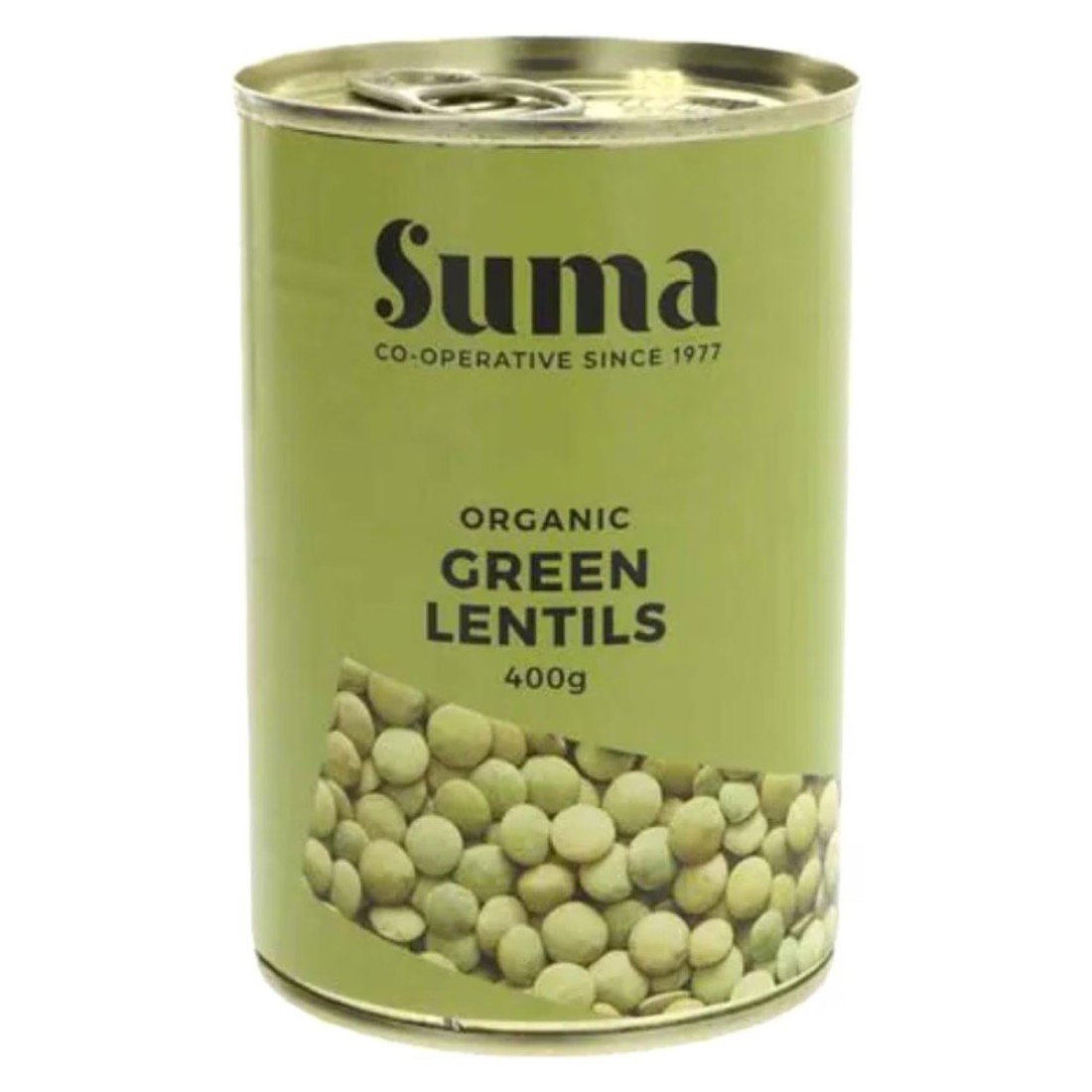 Suma Organic Green Lentils 400g