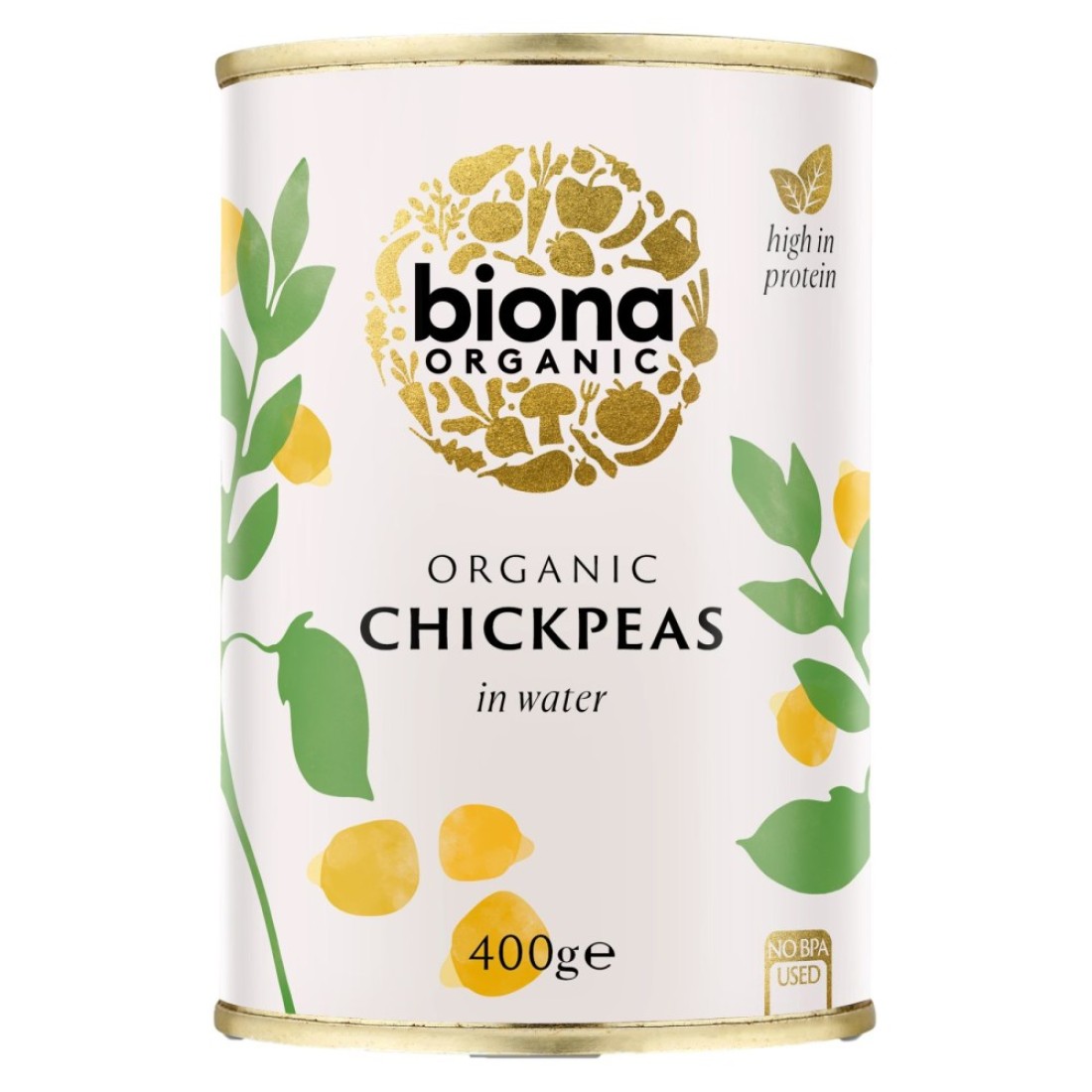 Biona Organic Chick Peas In Water 400g