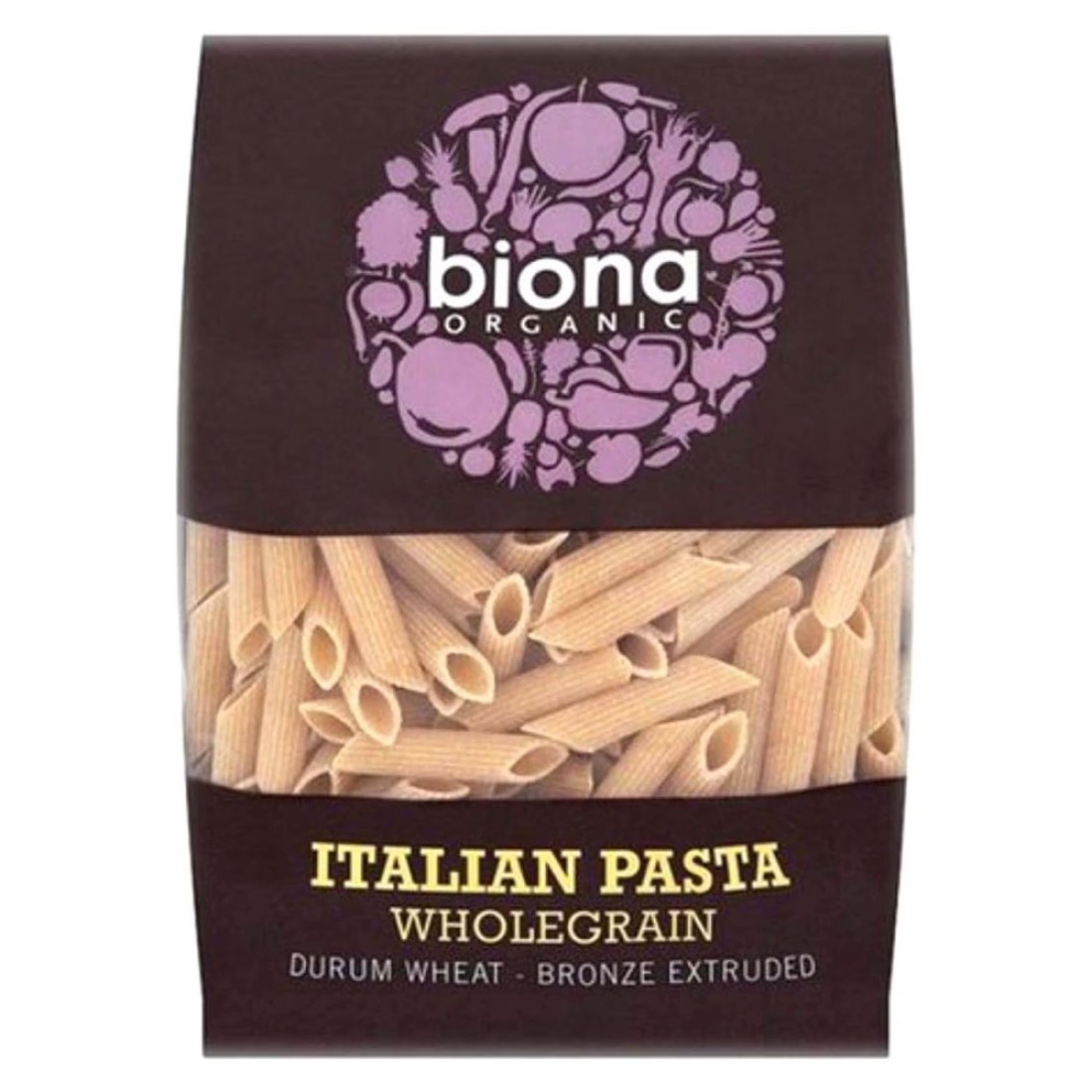 Biona Organic Italian Wholegrain Pasta 500g Pack of 12