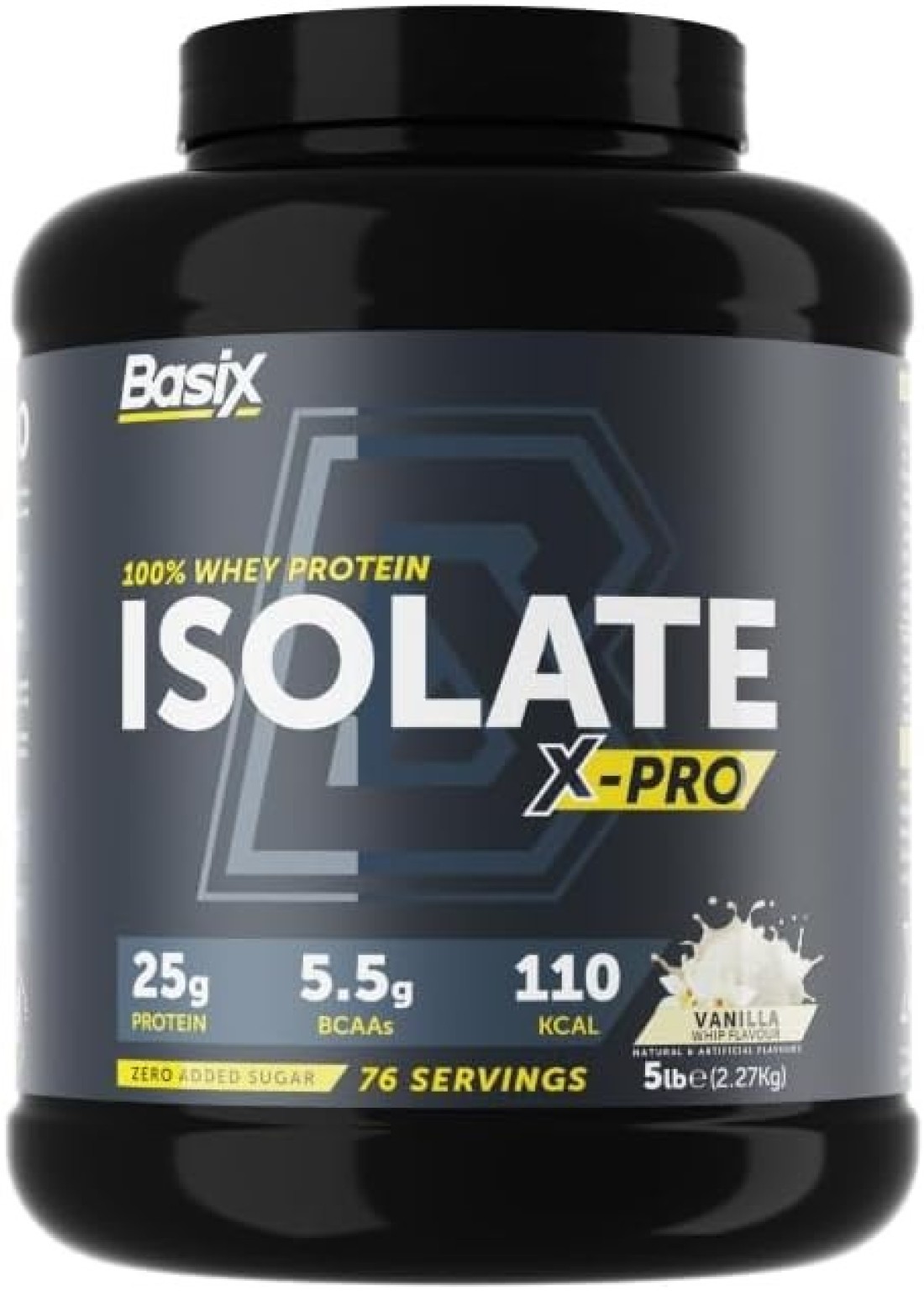 Basix WHEY PROTEIN ISO X-PRO VANILLA 5LB