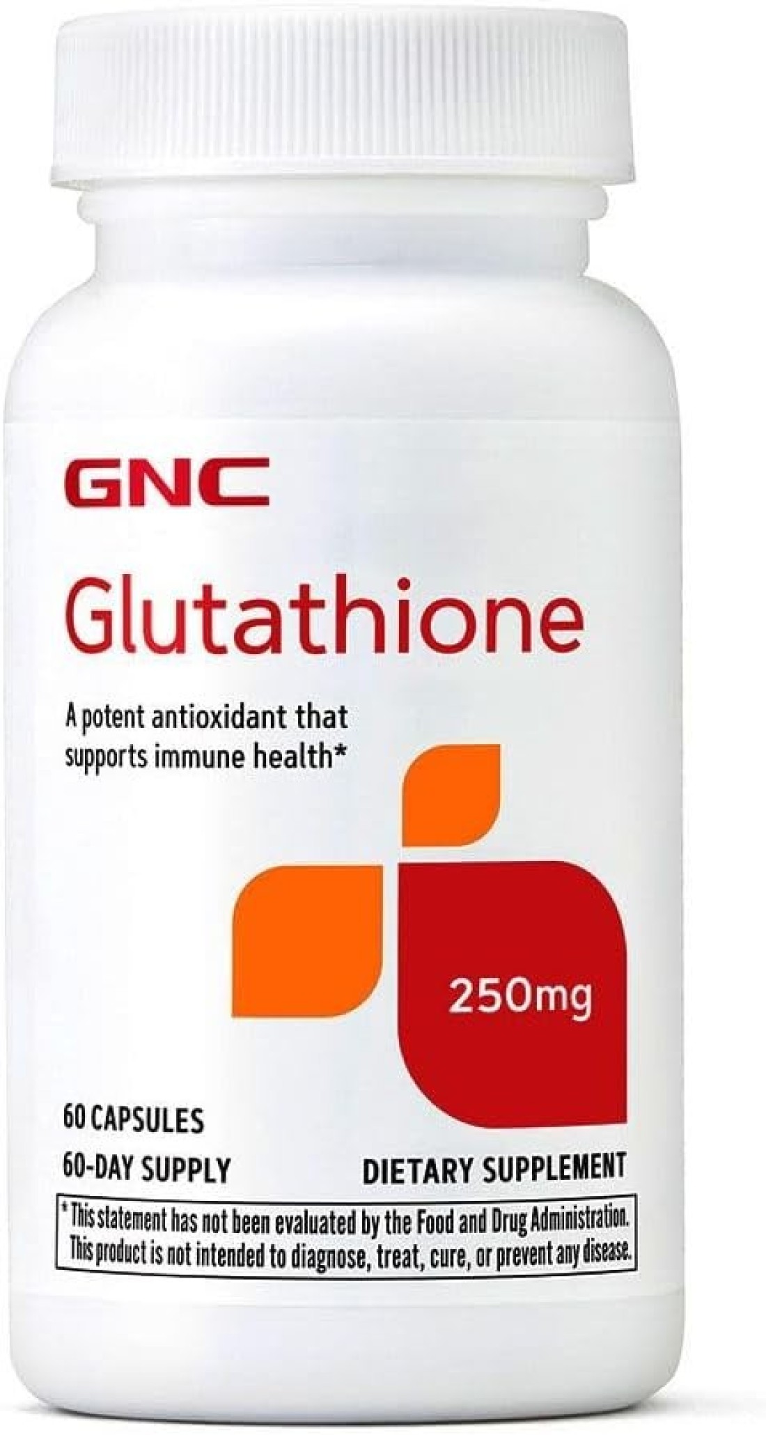 GNC Glutathione 250 mg (60 Capsules)