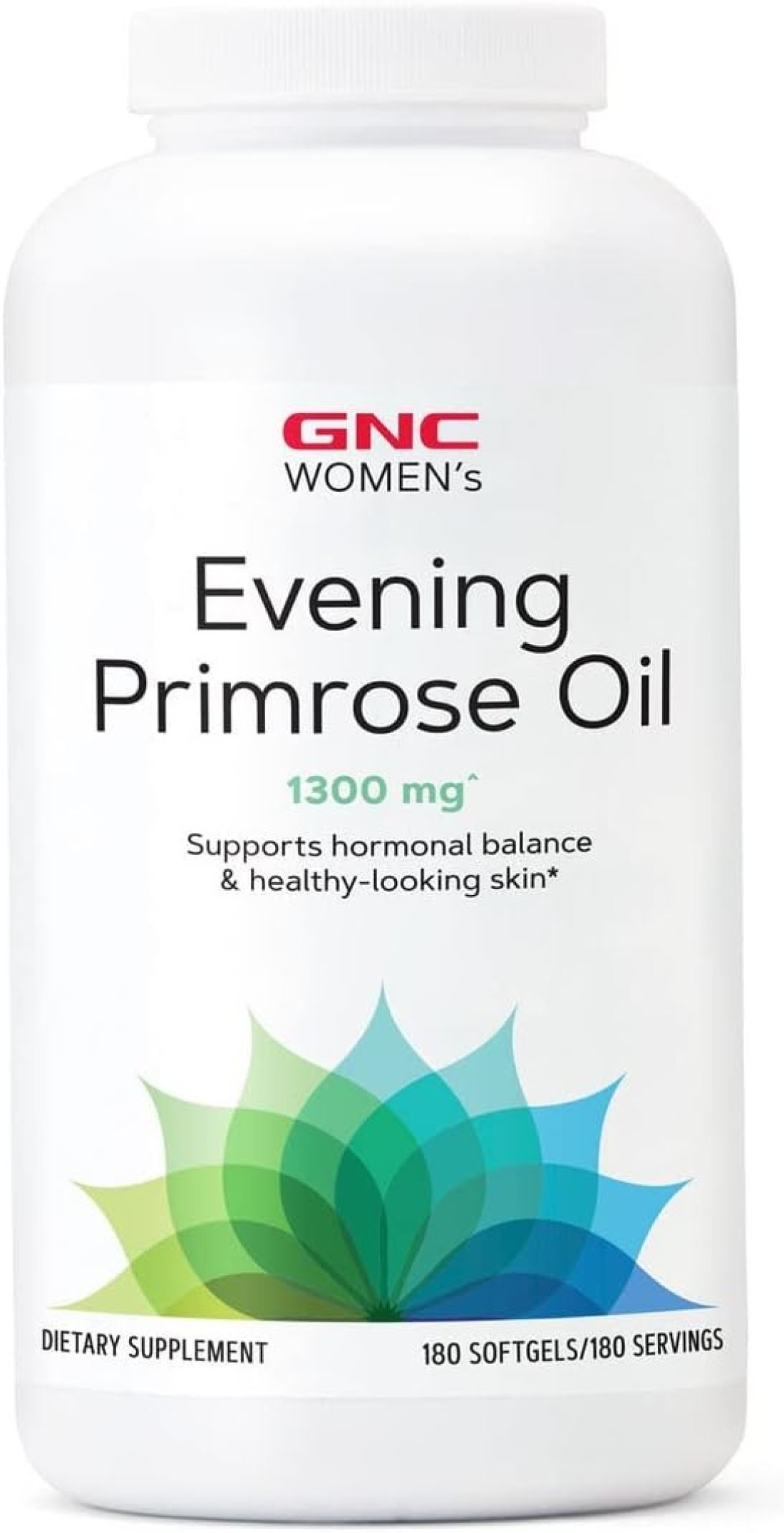 GNC WOMEN&#39;S Evening Primrose Oil 1300mg (180 Softgels)