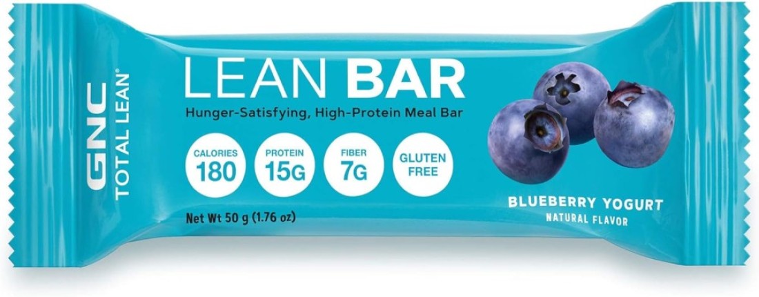 GNC TOTAL LEAN LEAN BAR - BLUEBERRY YOGURT