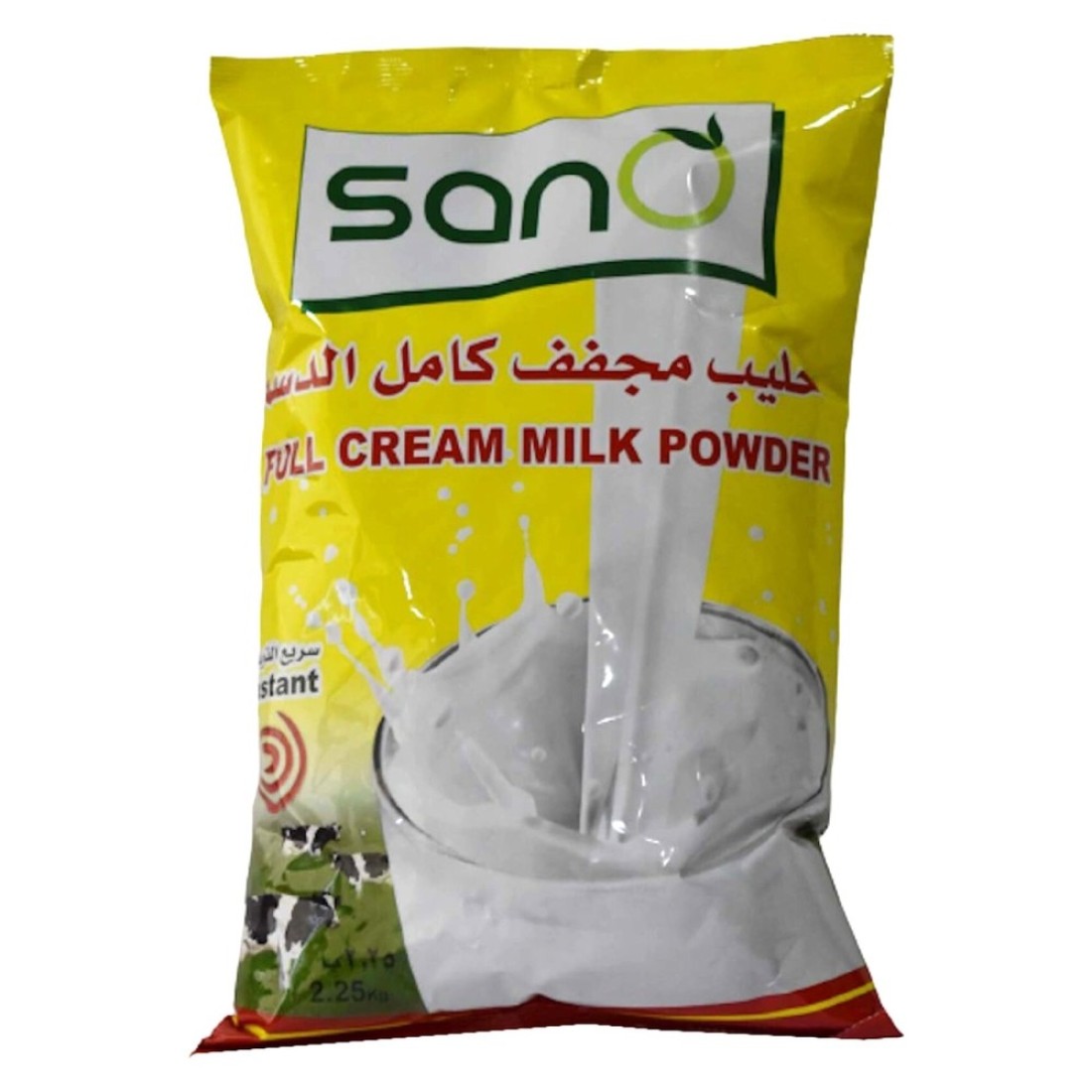 سانو حليب بودرة كامل الدسم 2.25 كغ