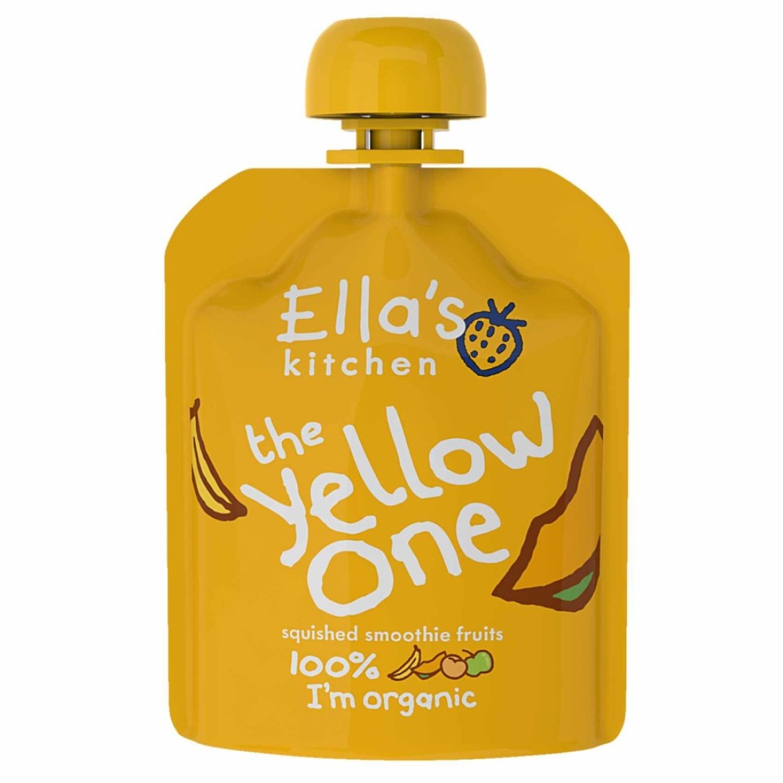 Ella&#39;s Kitchen Organic The Yellow One Smoothie 90g (Discontinued)