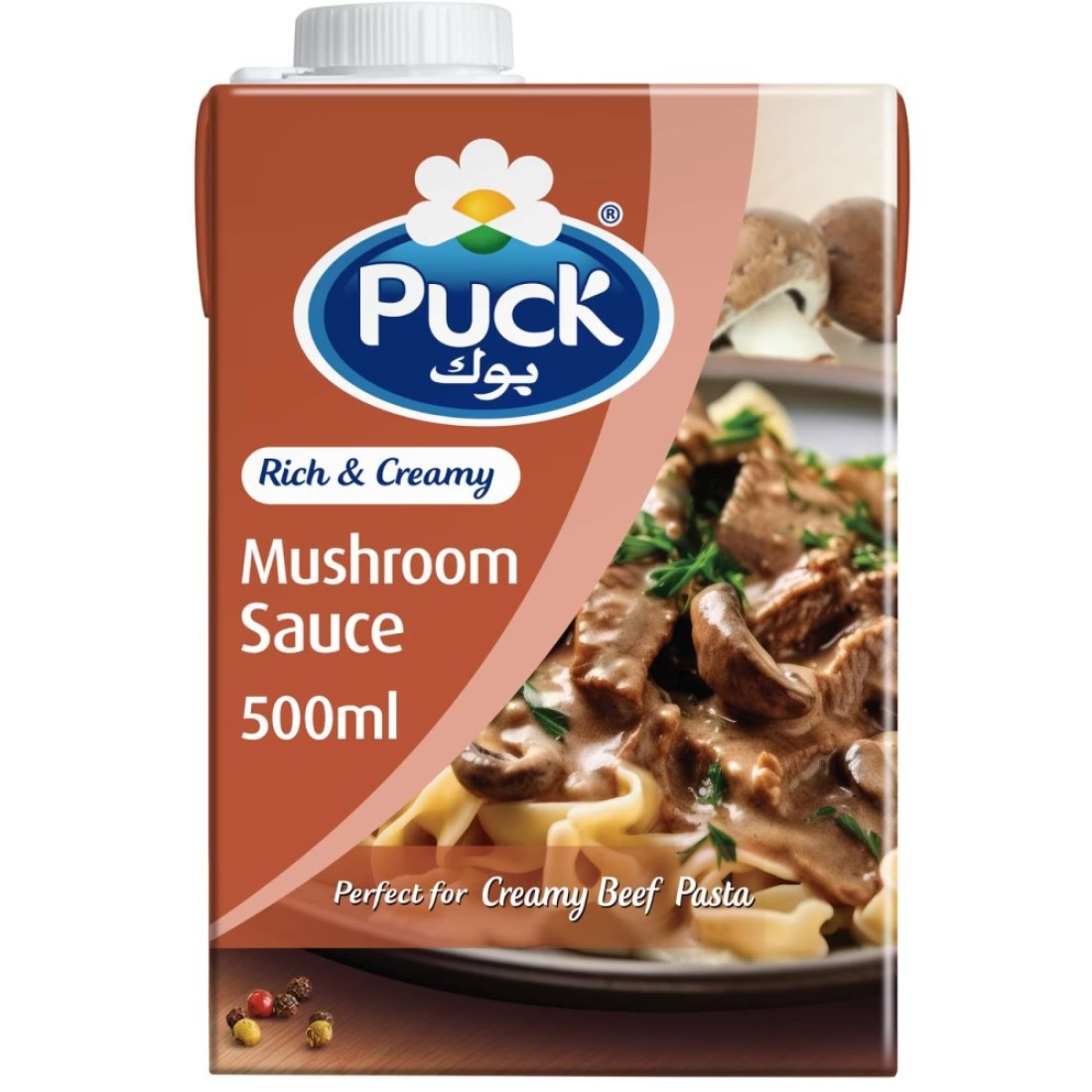 Puck Mushroom Sauce with Pepper, 500ml