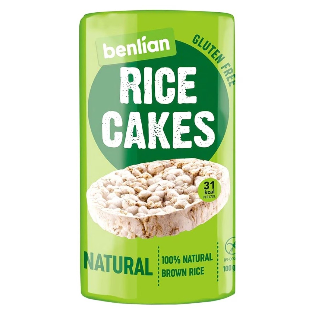 Benlian Gluten-Free Natural Rice Cakes 100g