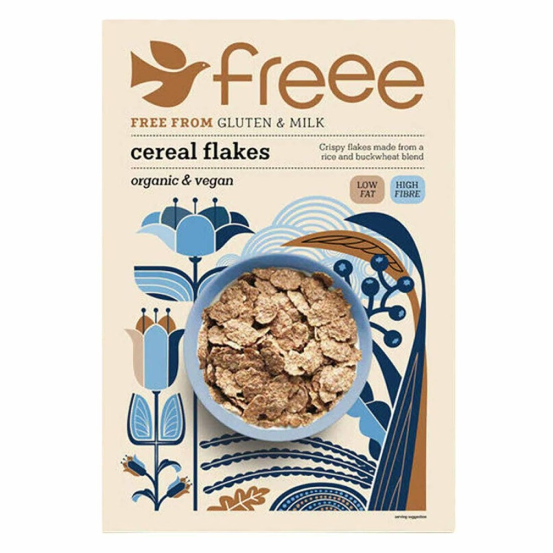 Doves Farm Organic Gluten Free Cereal Flakes 375g
