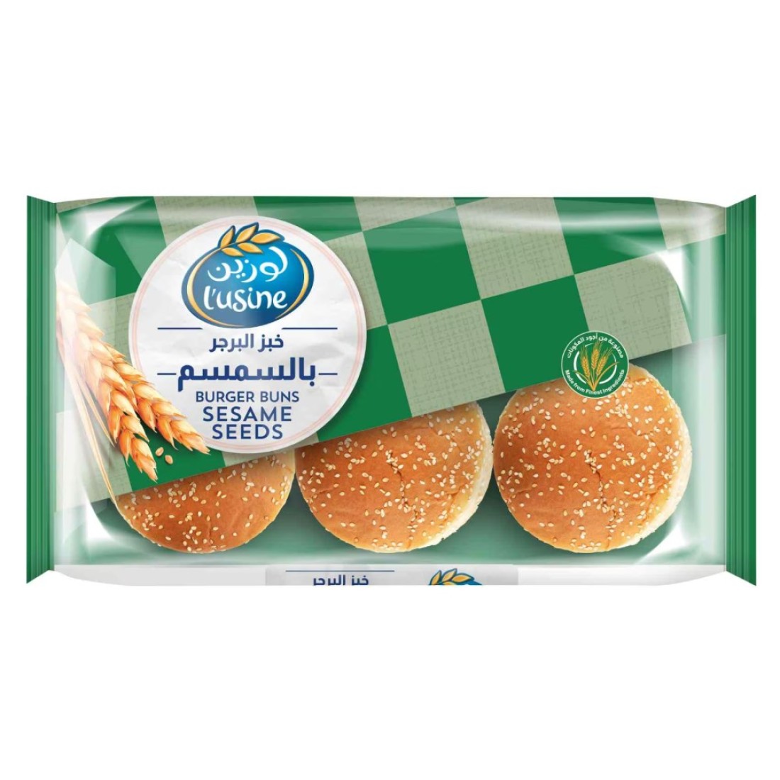 l&#39;usine Sesame Seed Burger Bun 400g