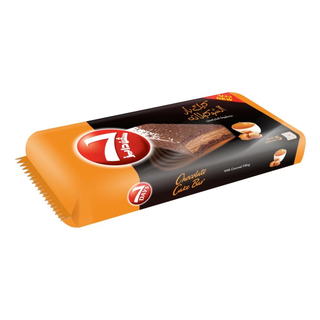 7Days Chocolate Cake Bar With Caramel Filling 200g