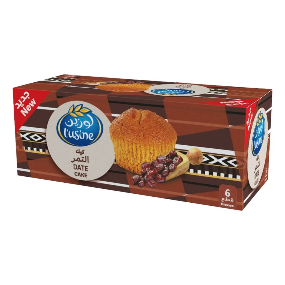 l&#39;usine Date Cake 28g Pack of 6