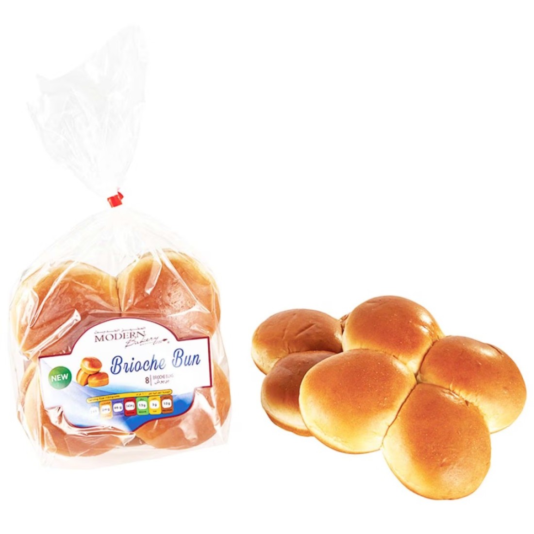 Modern Bakery Brioche Buns 400g