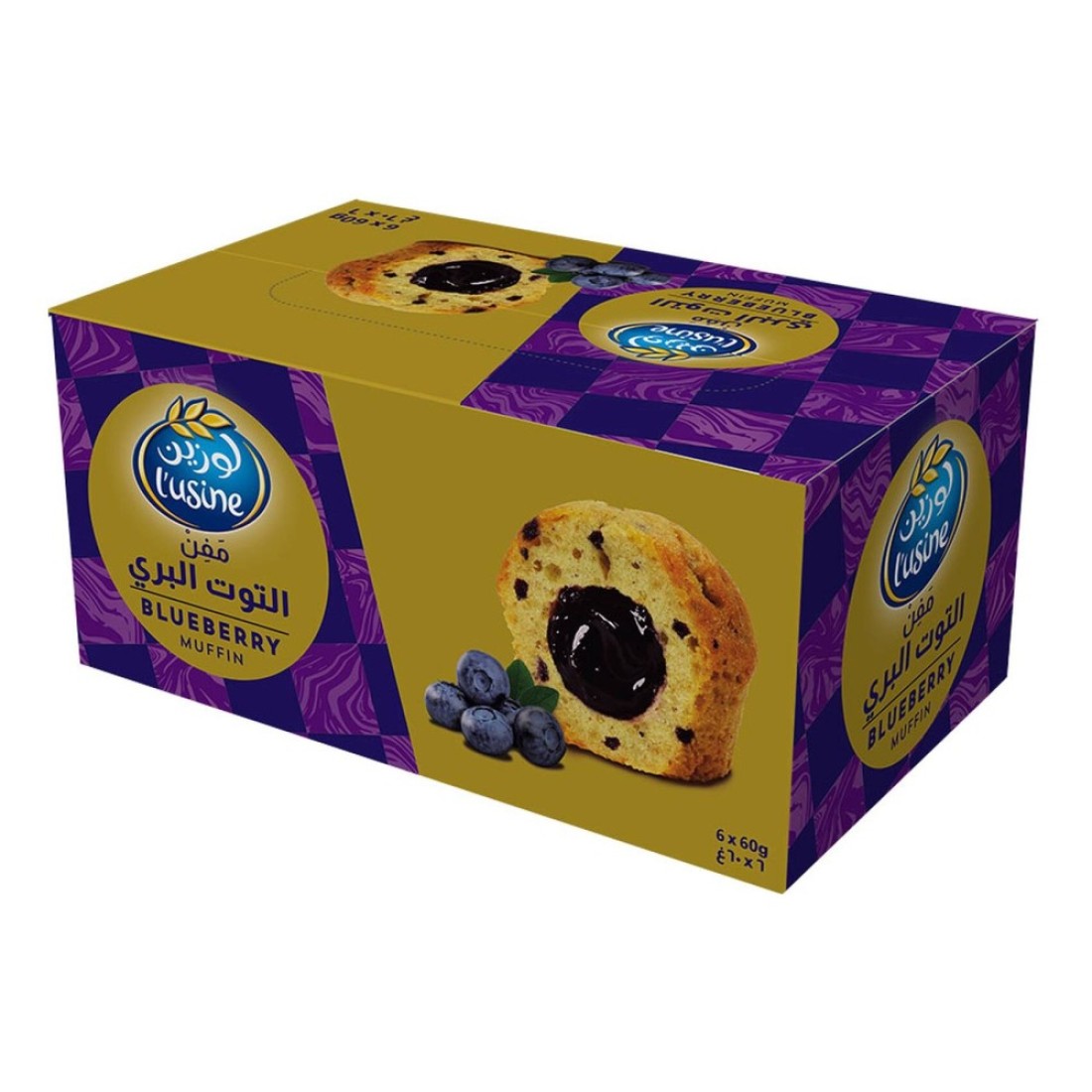 l&#39;usine Blueberry Muffin 360g