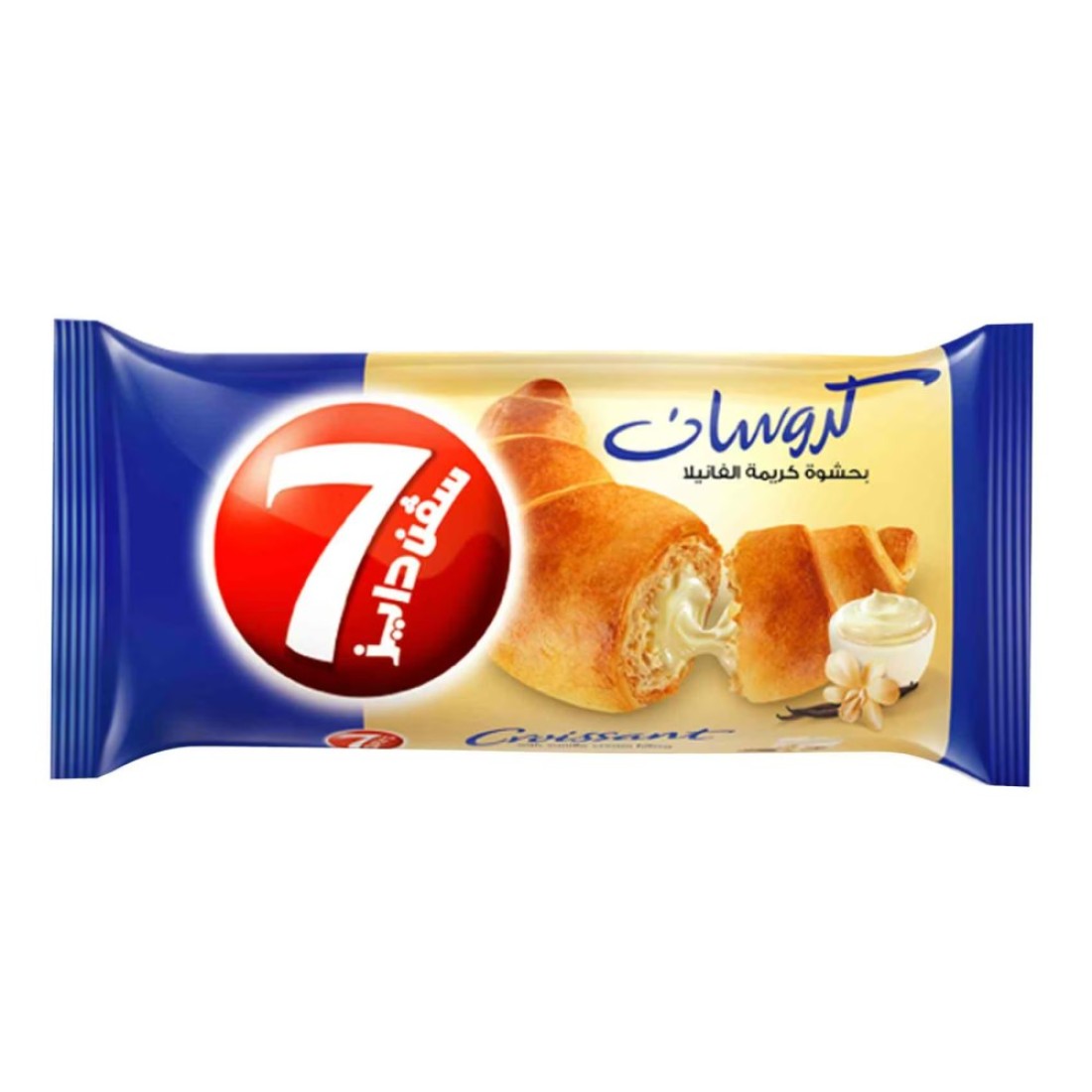 7Days Croissant with Vanilla Cream Filling 55g