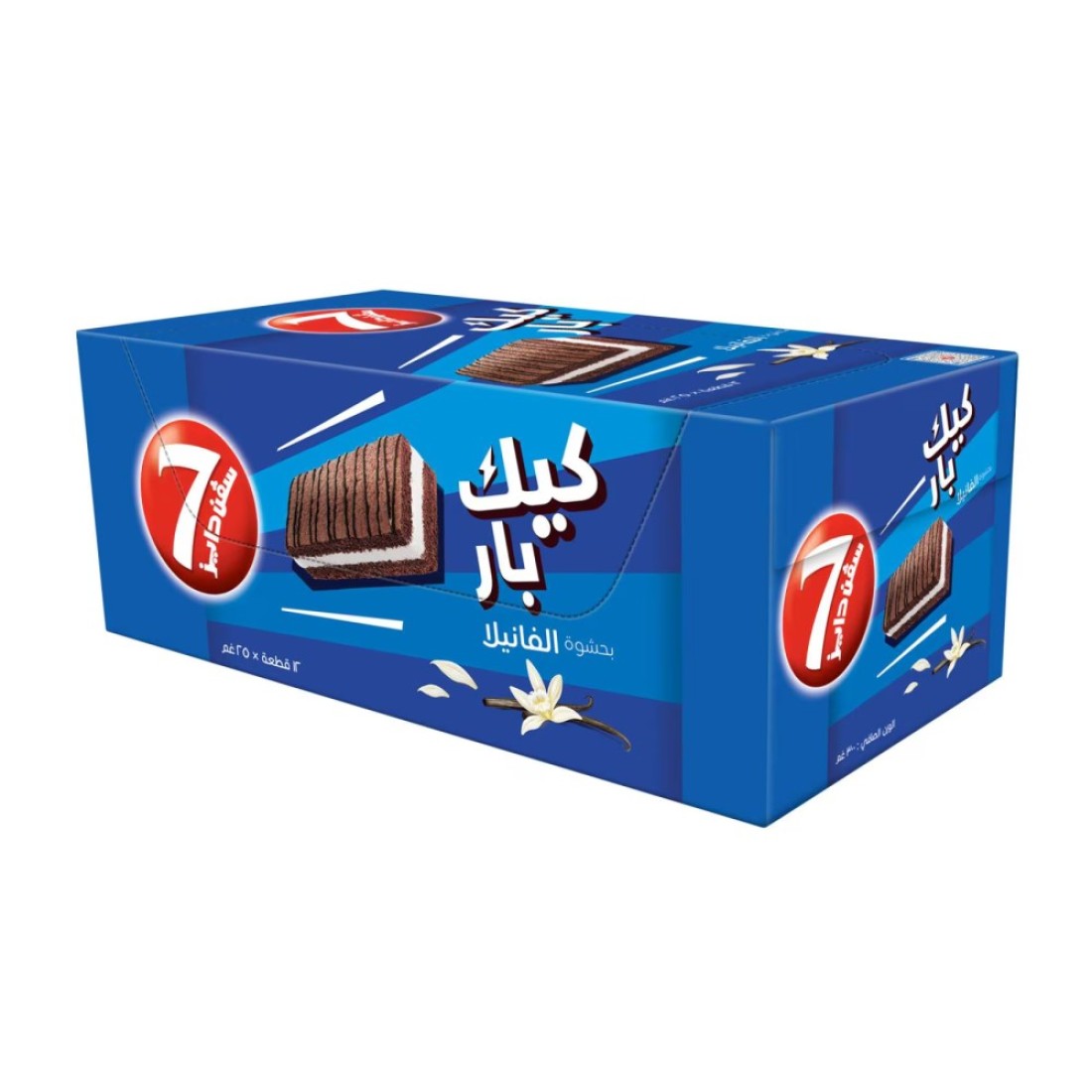 7 Days Vanilla Cake Bar 25g Pack of 12