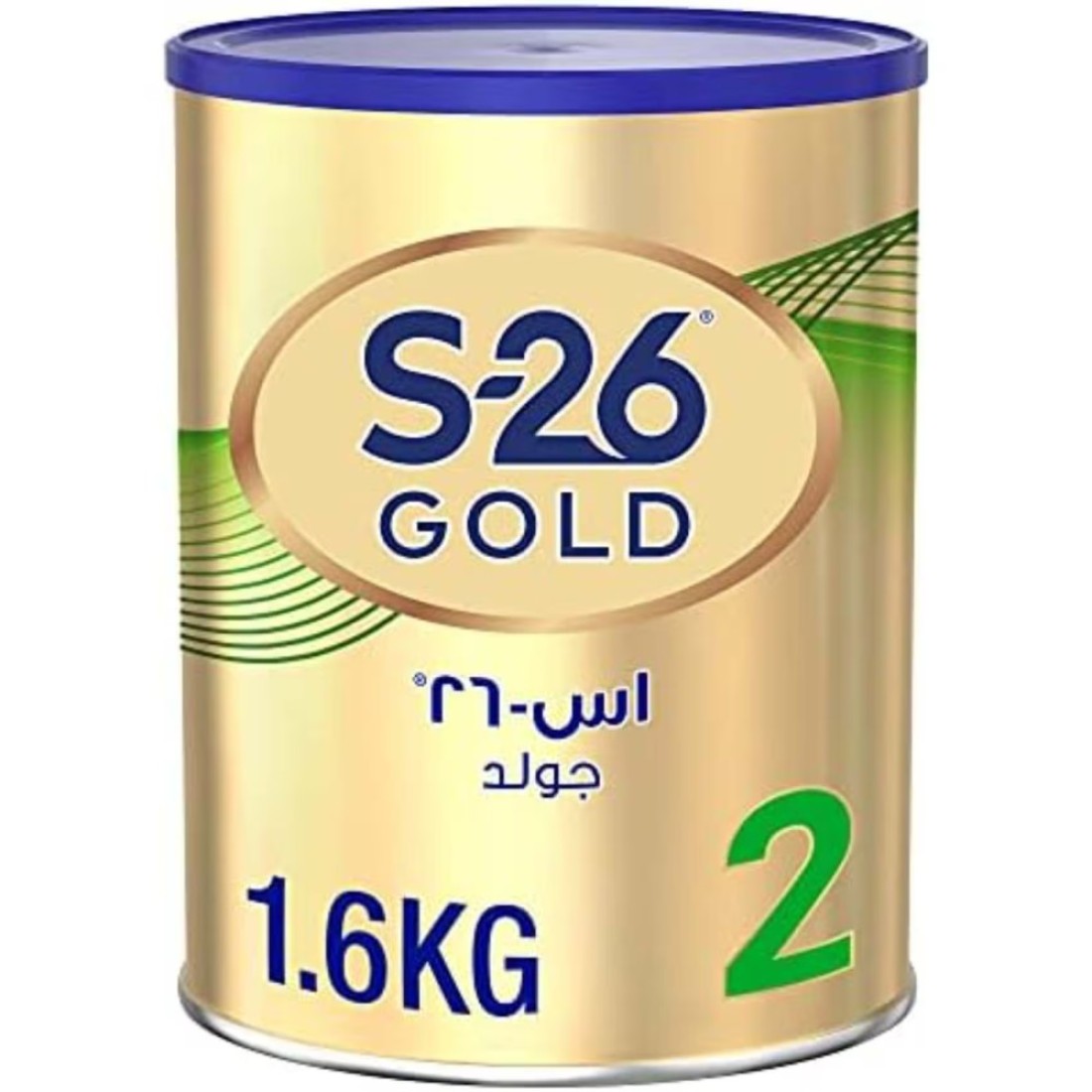 S-26 Gold Baby Milk Formula Powder, Stage 2, 6 to 12 Months, 1600g