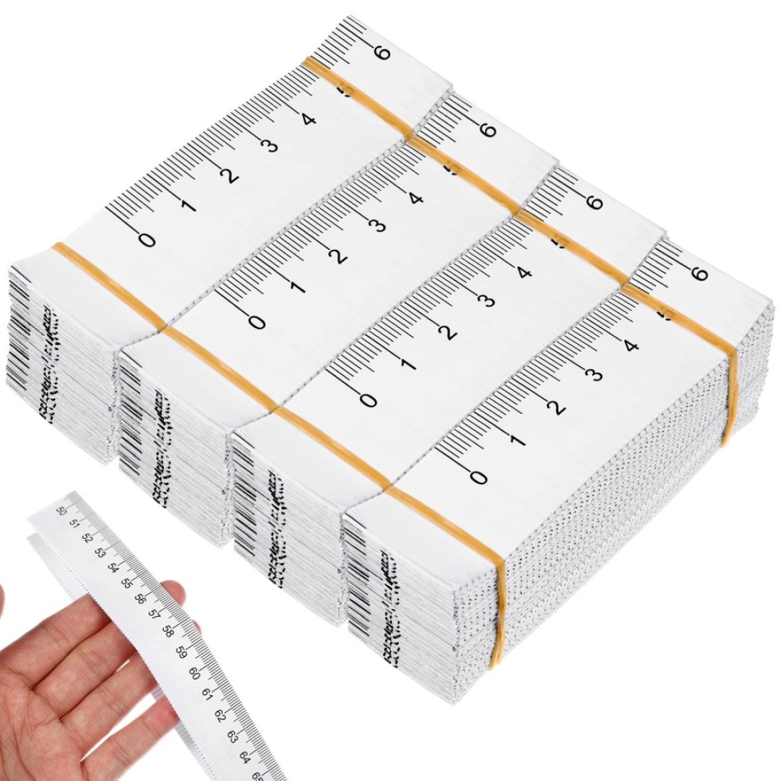 DOITOOL 100PCS Paper Tape Measure for Body Measuring, Medical Measuring Tape for Babies Head Body Measuring