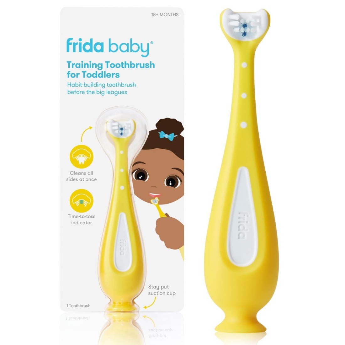 Frida Baby Training Toothbrush for Toddlers Oral Care