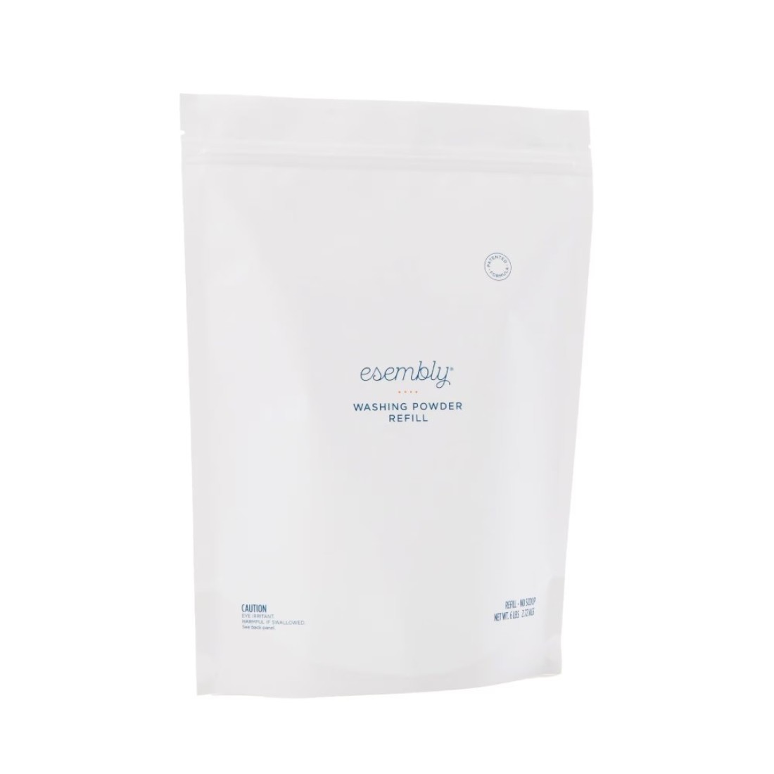 Esembly Cloth Diaper Laundry Detergent Refill Bag 6lbs - HE Washing Powder Specially Formulated to be Gentle for Baby &amp; Planet, Fragrance Free, Earth-Friendly - (1) 6lbs Bag, NO SCOOP