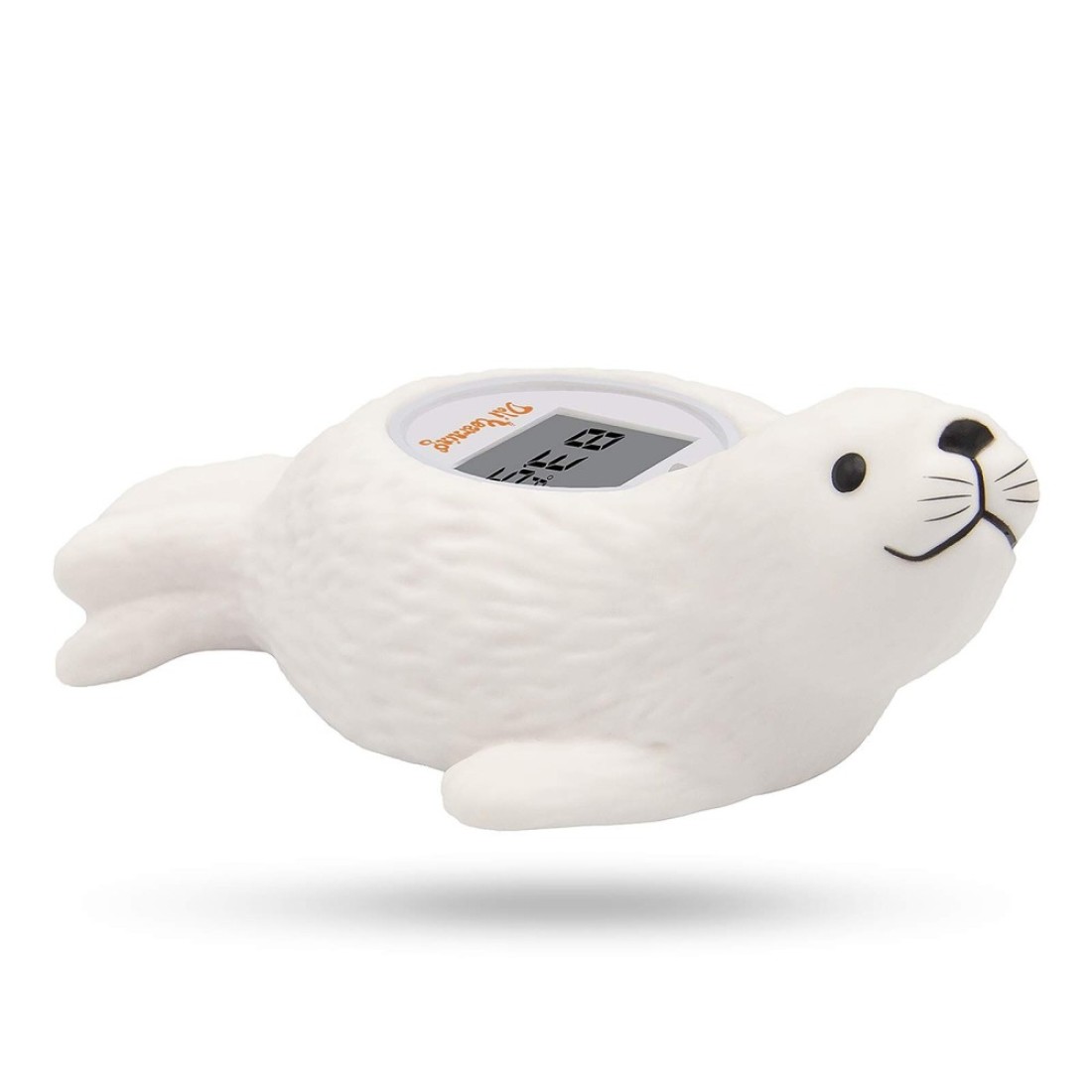 Doli Yearning Upgrade Baby Bath Thermometer Room Temperature Water Thermometer Kids&#39; Bathroom Safety Products Baby Bath(Seal Shape)℃/℉, LCD