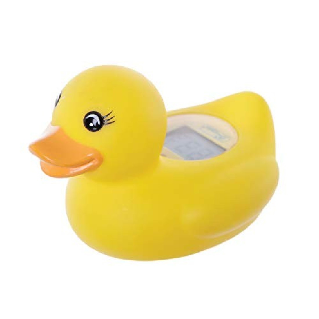 Dreambaby Duck Baby Bath Thermometer - Instant Read Digital Thermometer for Water and Room Temperature - Floating Baby Bath Toy - Newborn Must-Have