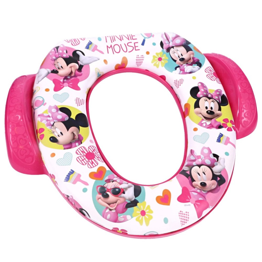 Disney Minnie Mouse &quot;Busy Little Helper&quot; Soft Potty Seat and Potty Training Seat - Soft Cushion, Baby Potty Training, Safe, Easy to Clean