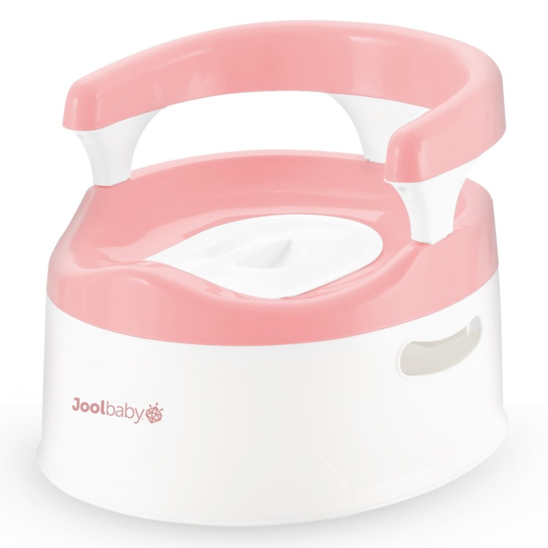 Jool Baby Potty Chair for Toddler Toilet Training - Splash Guard &amp; Back Support (Pink)