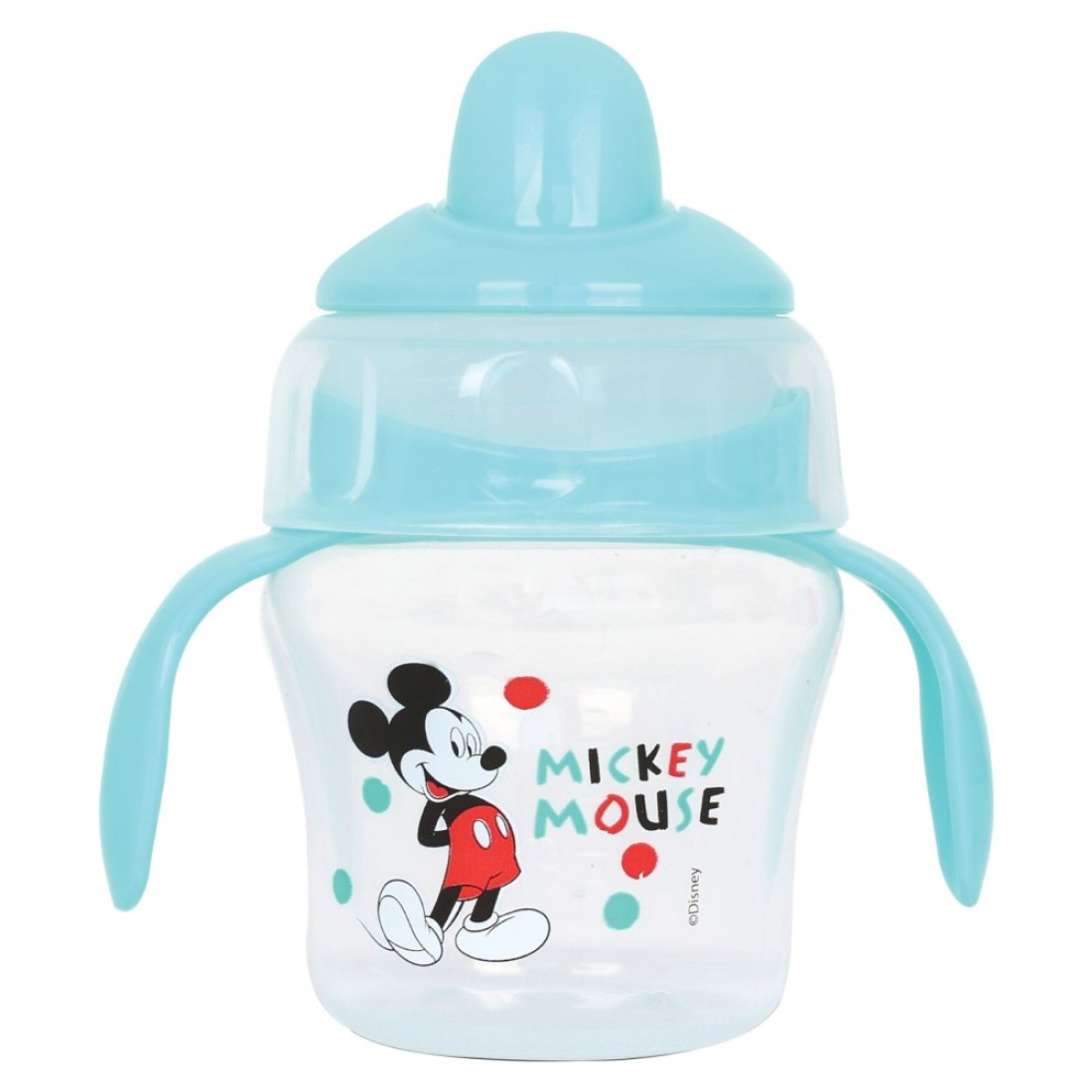 Disney Mickey Mouse Sipper With Spill Proof Straw Blue