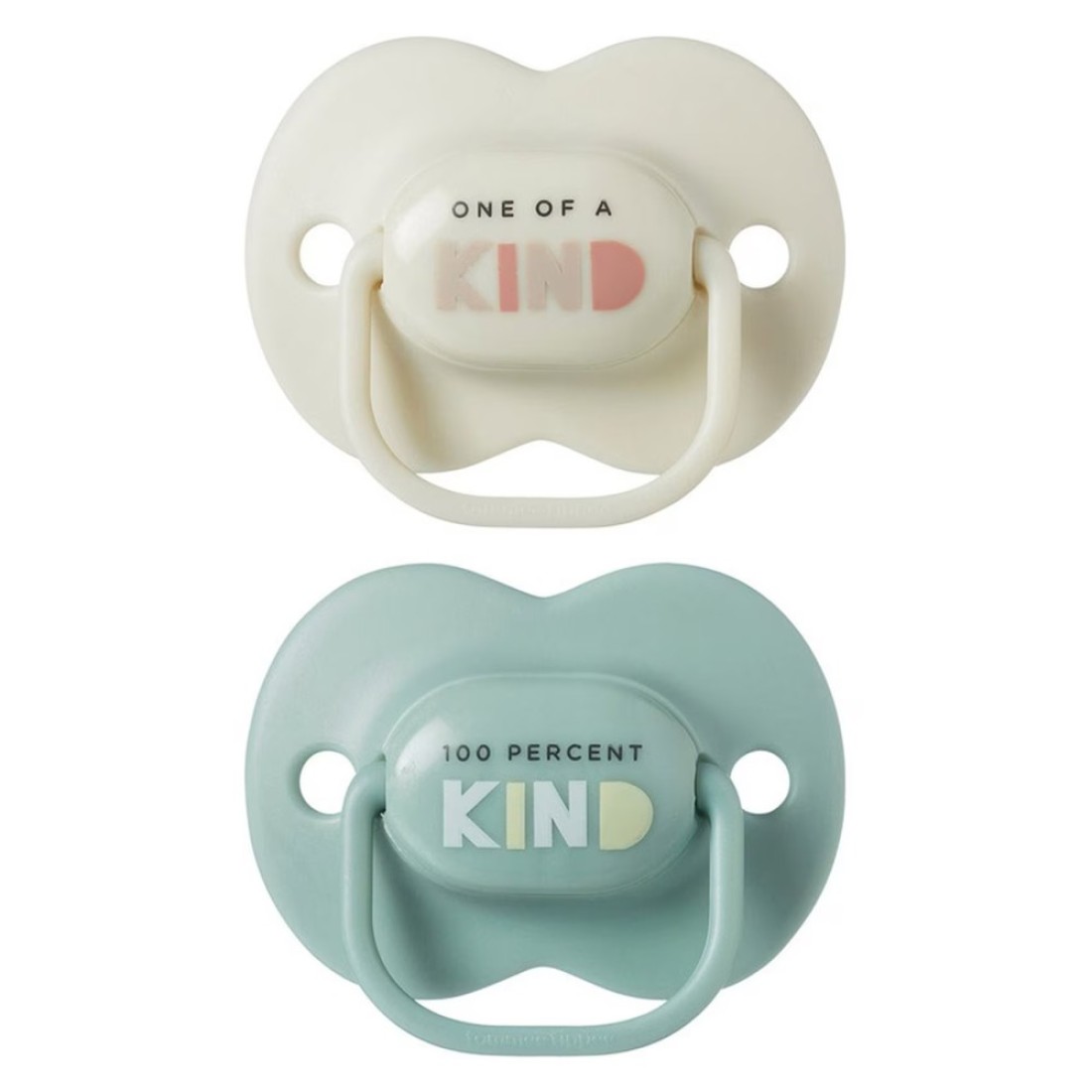 Tommee Tippee Anytime Soother TT433544 Off White and Green 2 PCS