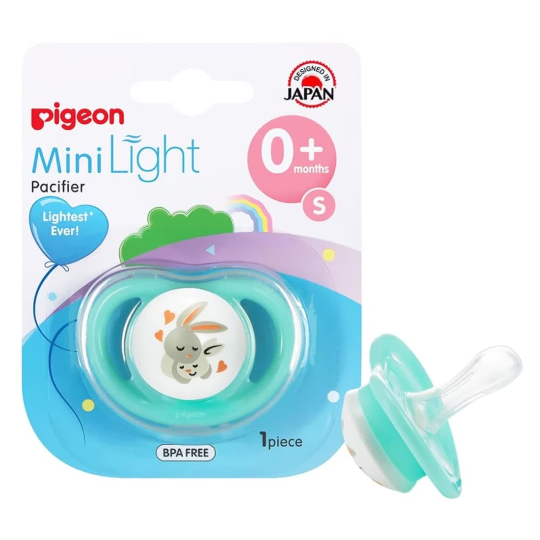 Pigeon Mini Light Pacifier 78459 Green