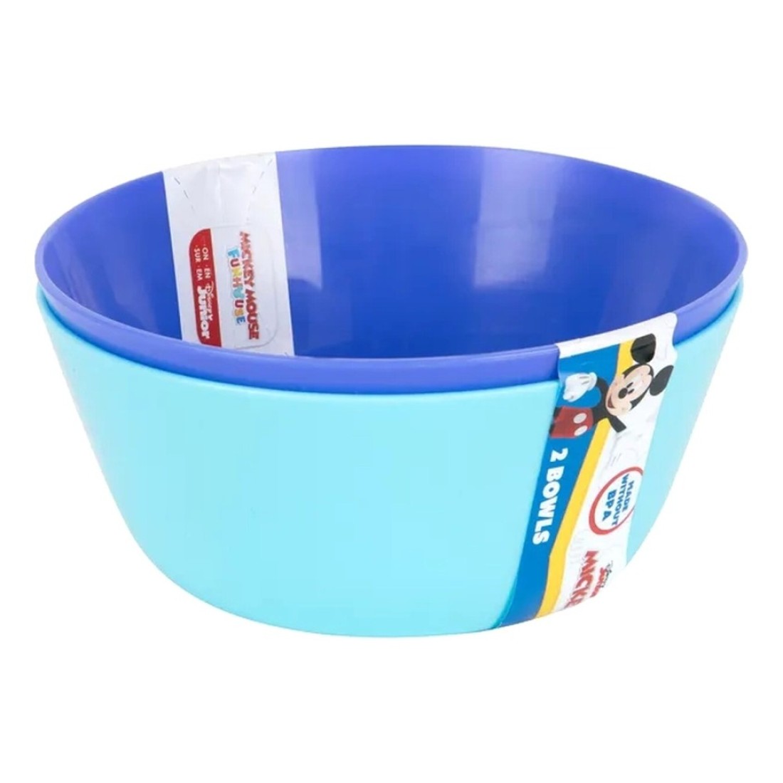 The First Years Disney Mickey Mouse Printed Bowl Y11682 2 PCS