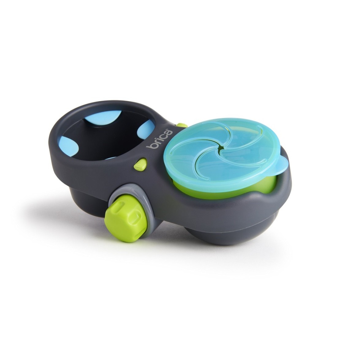 Munchkin Brica Deluxe Snack Pod BlueGrey