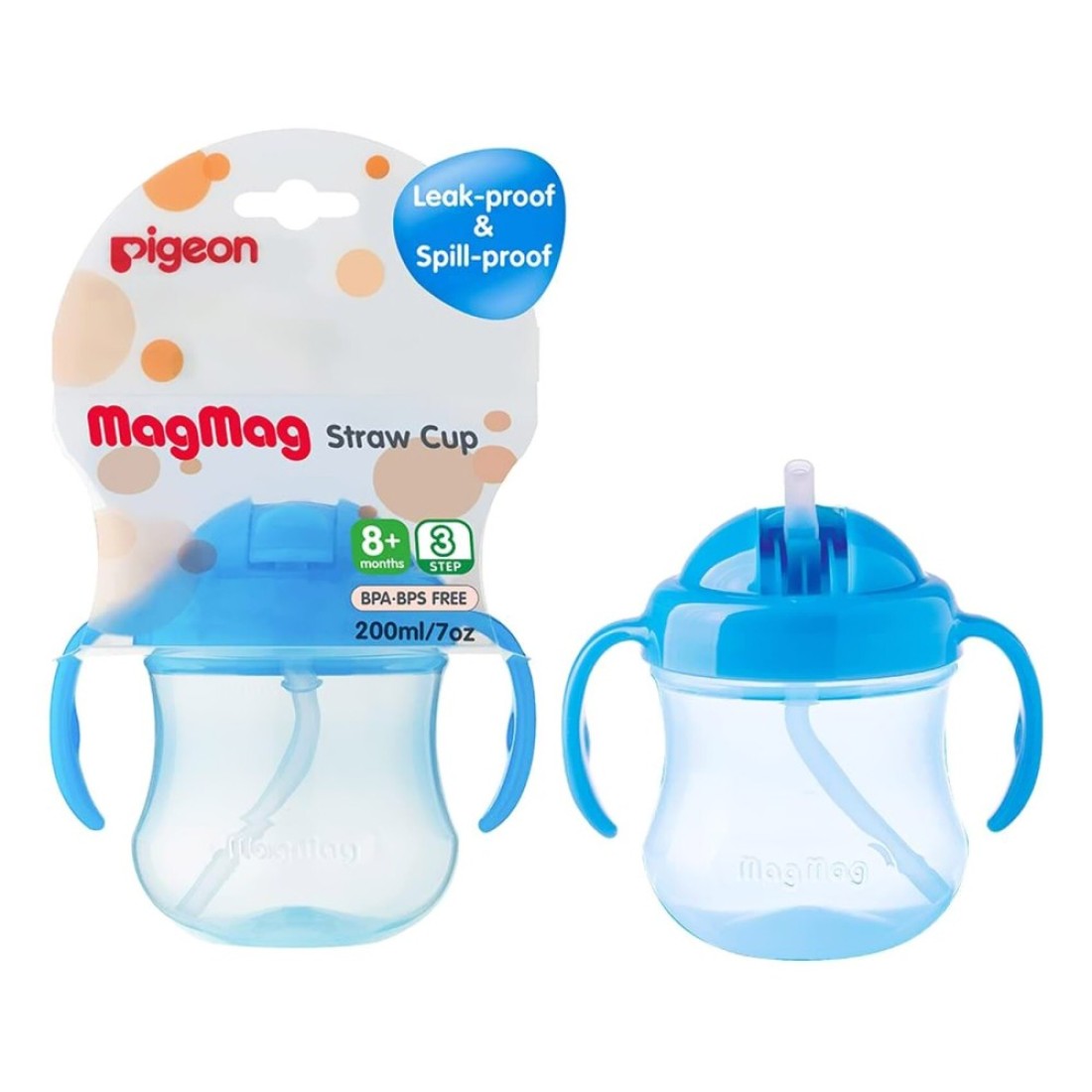 Pigeon Mag Mag Straw Cup 15735 Blue 200ml