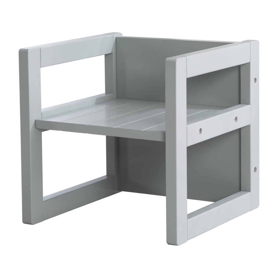 Roba-Kids Country-Farmhouse: Children&#39;s Gray Kids Chair