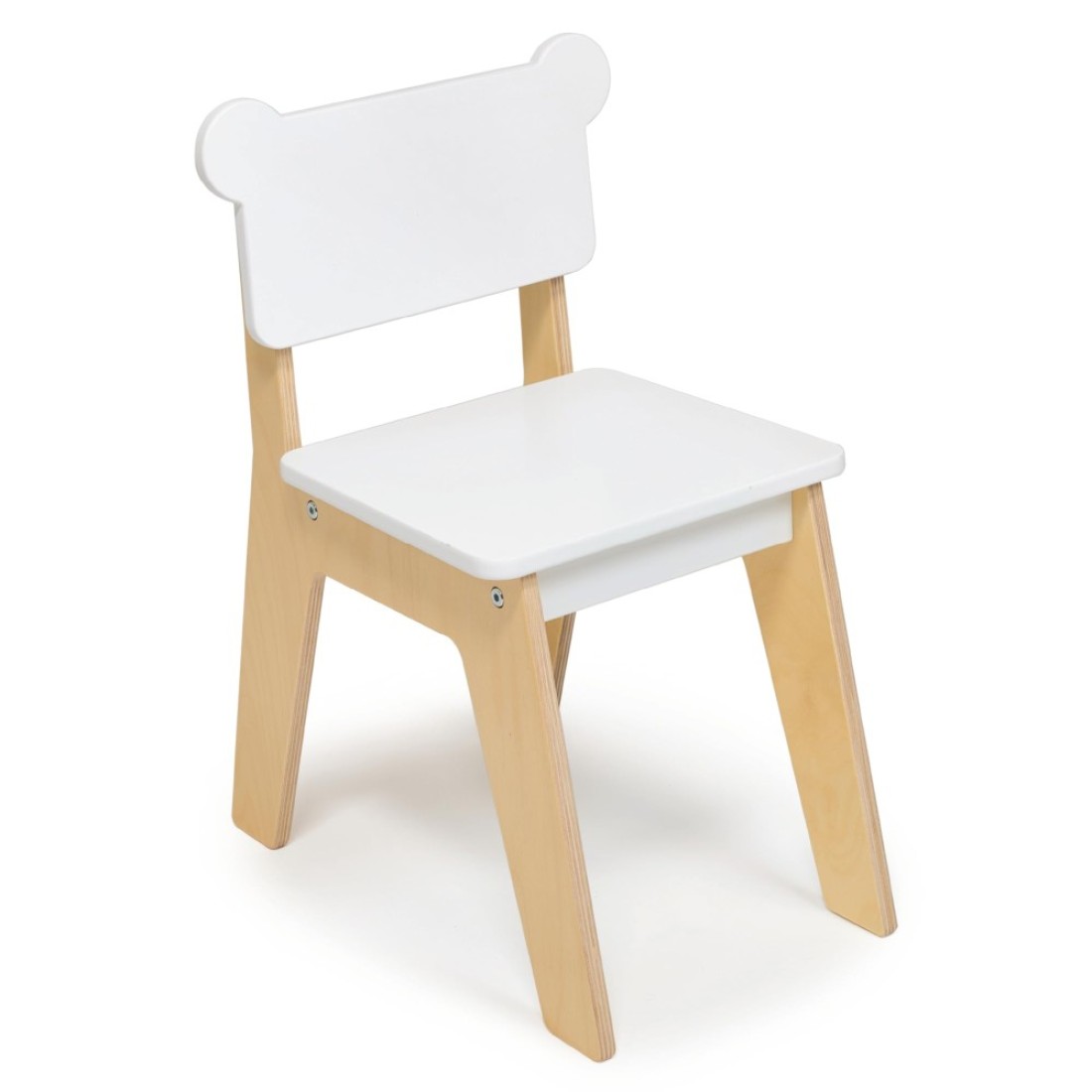 Mentari Toys - Kid&rsquo;s Bear Chair - Wooden Animal Themed Chair - Children&rsquo;s Playroom Furniture - Sturdy Chair for Play and Learning - Age 3+