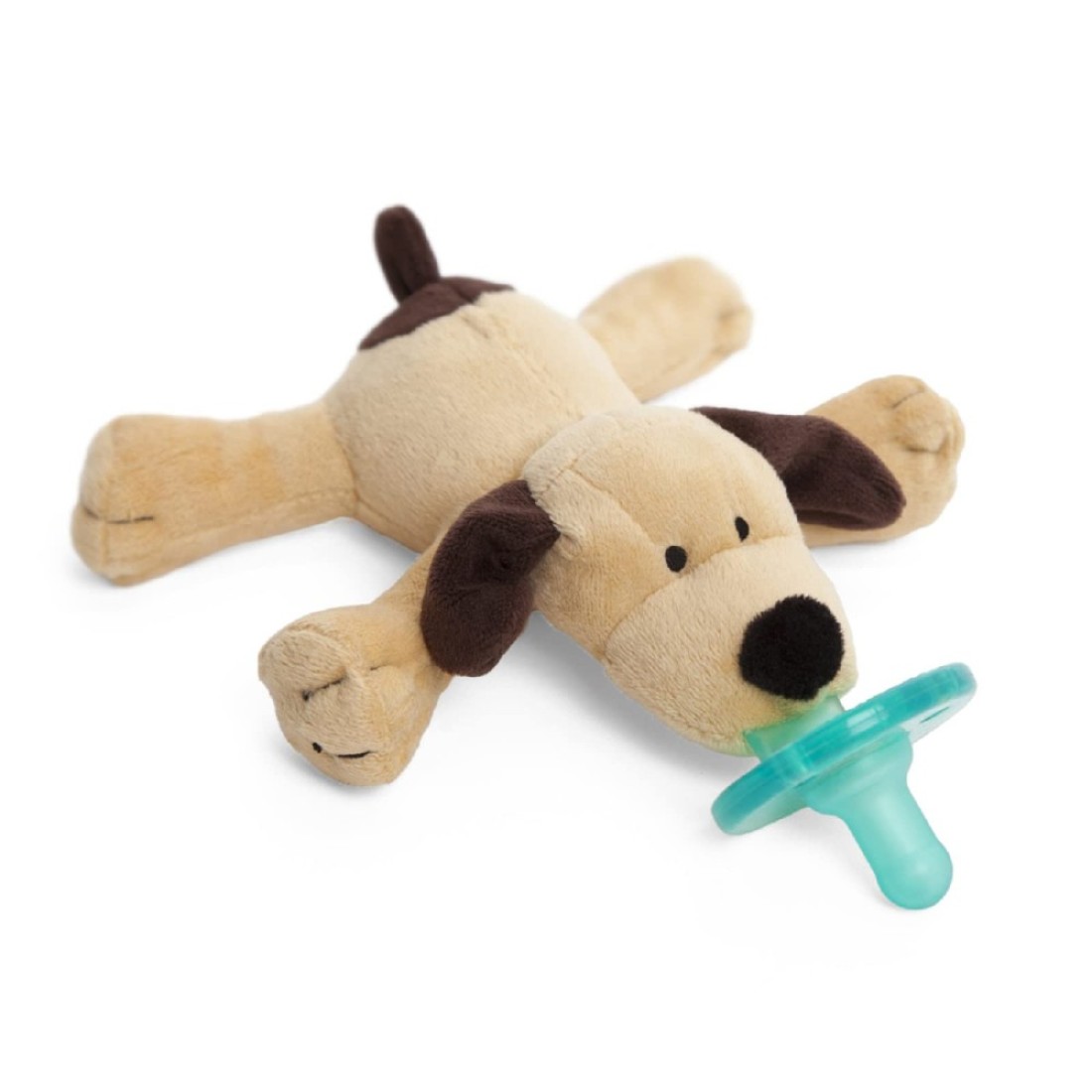 WubbaNub Infant Pacifier Brown Puppy