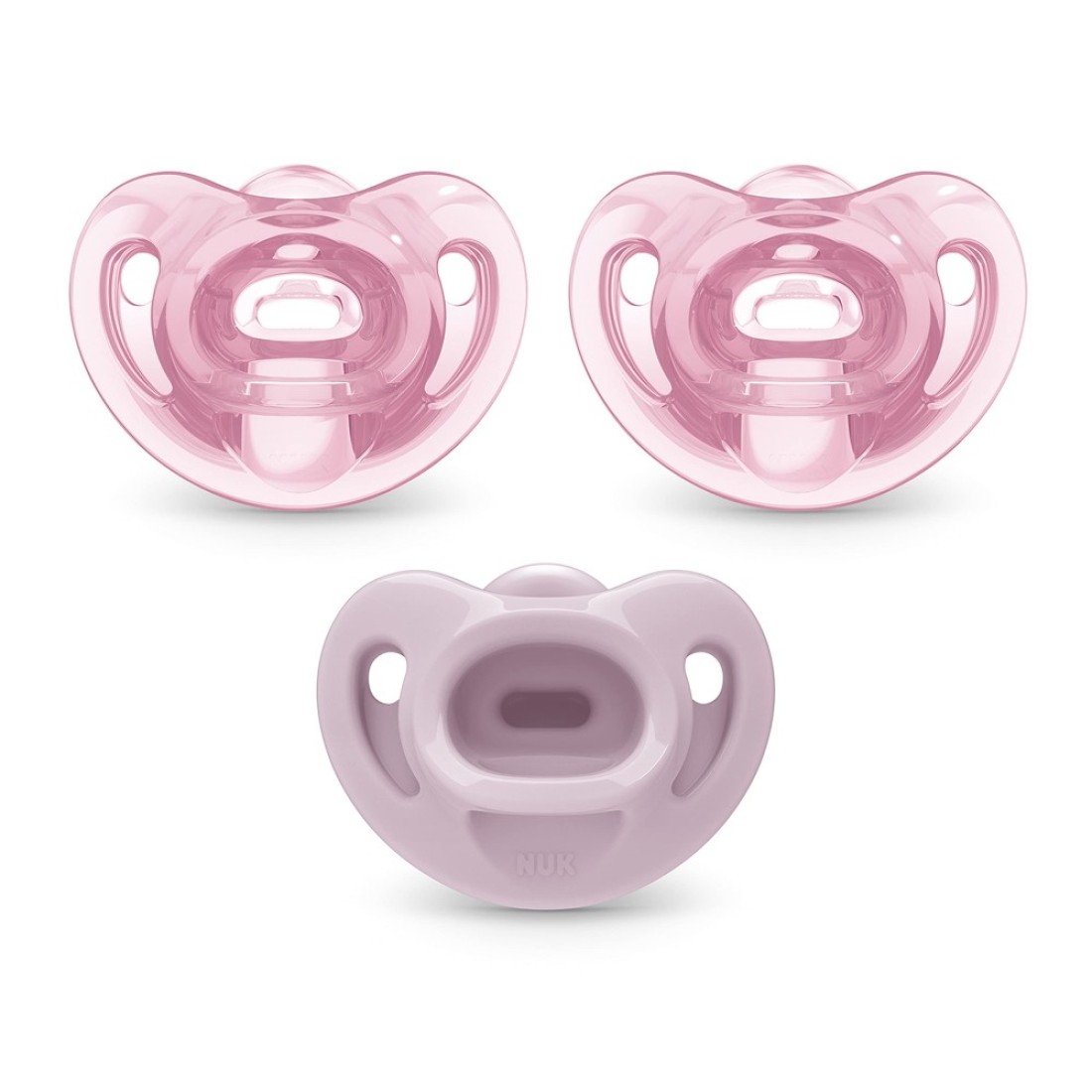 NUK Comfy Orthodontic Pacifiers 06 Months 3 count Pack of 1